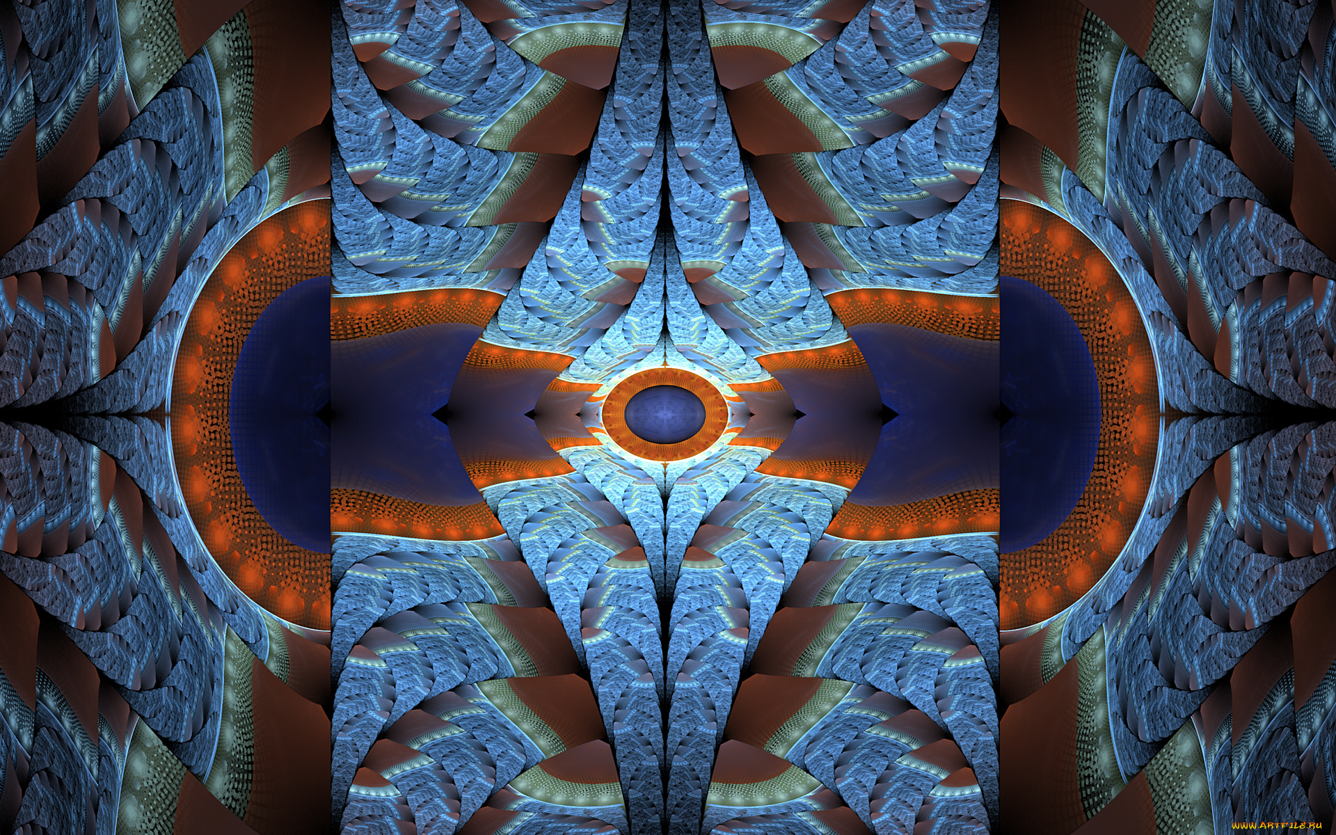 3д, графика, fractal, фракталы, узор