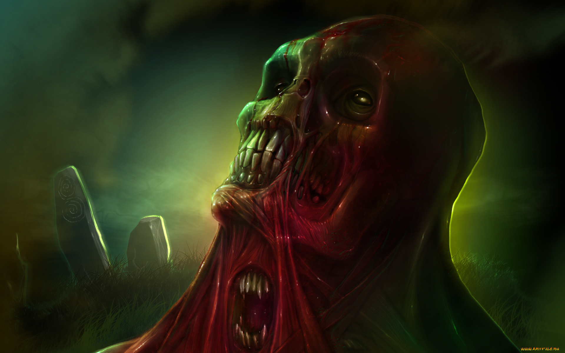 фэнтези, нежить, зубы