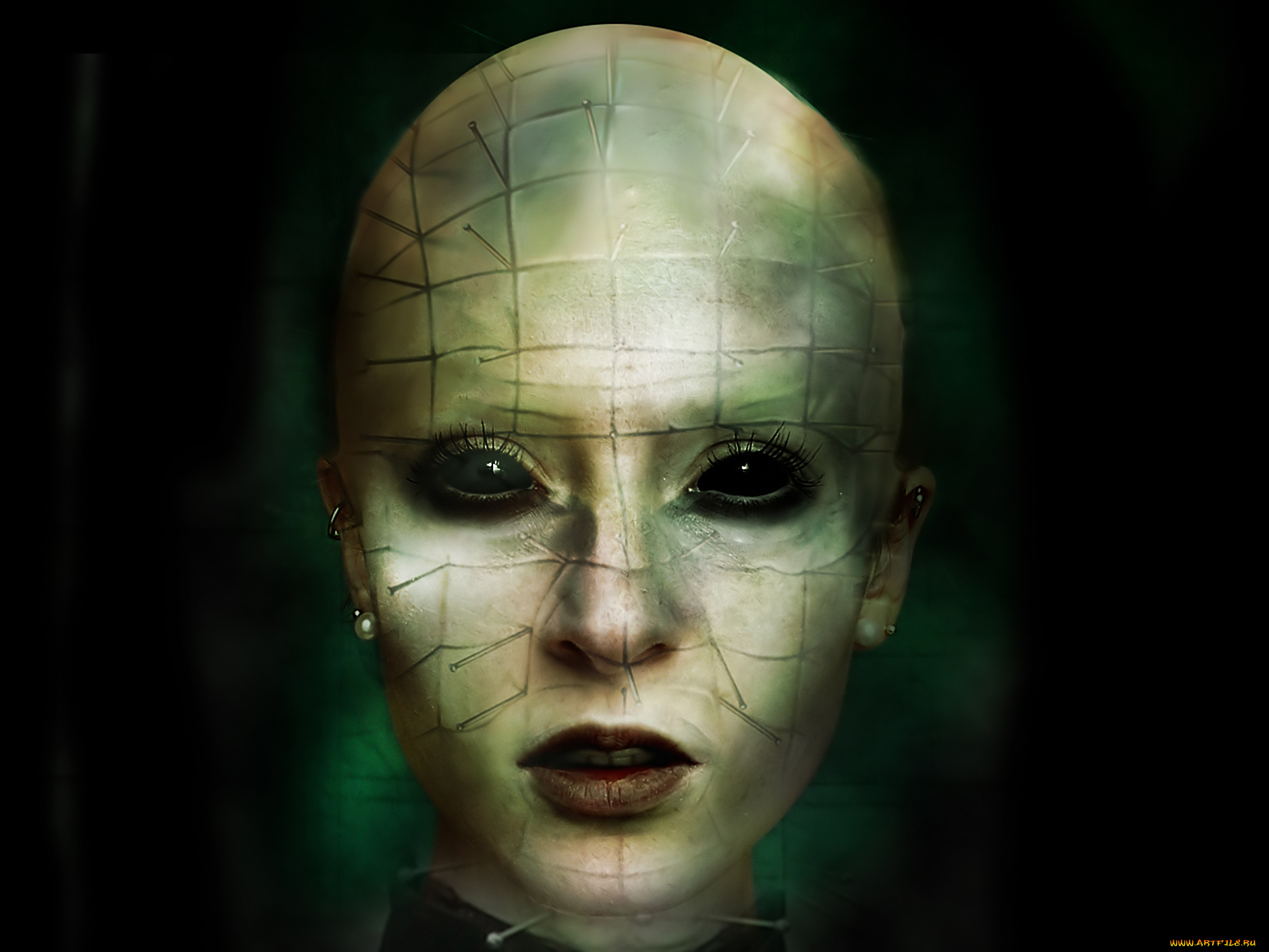 фэнтези, демоны, пирсинг