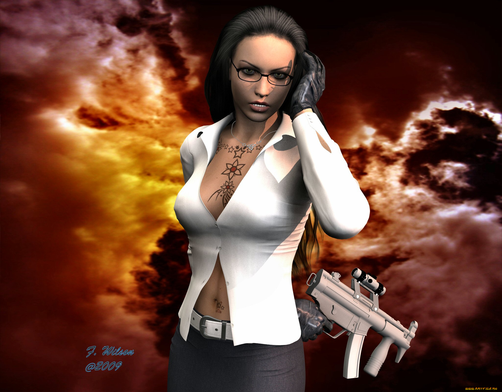 3д, графика, people, люди, девушка