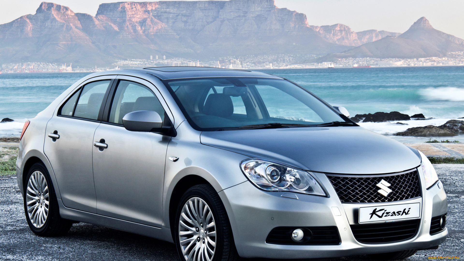 автомобили, suzuki, серый, za-spec, kizashi