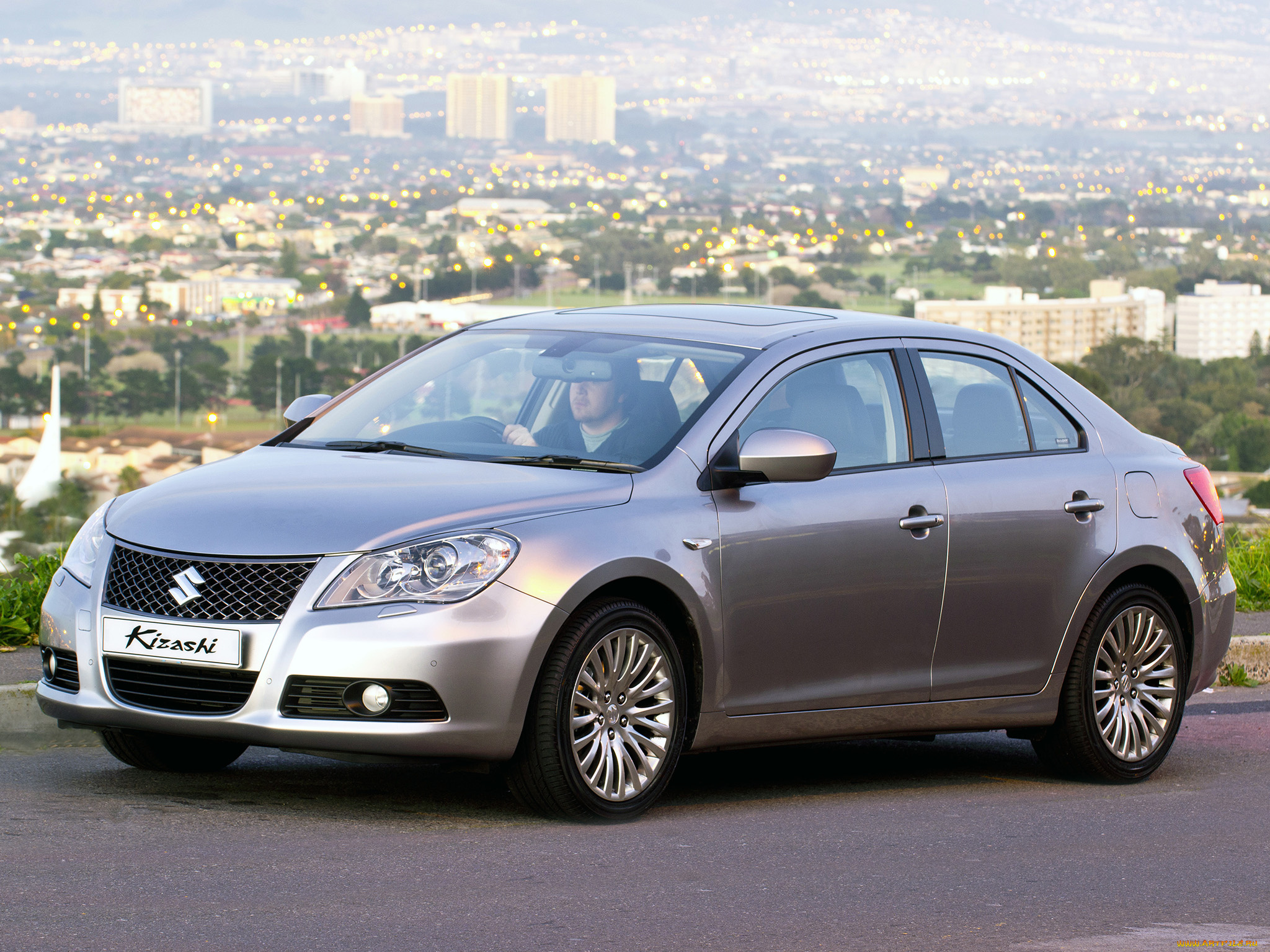 автомобили, suzuki, серый, za-spec, kizashi
