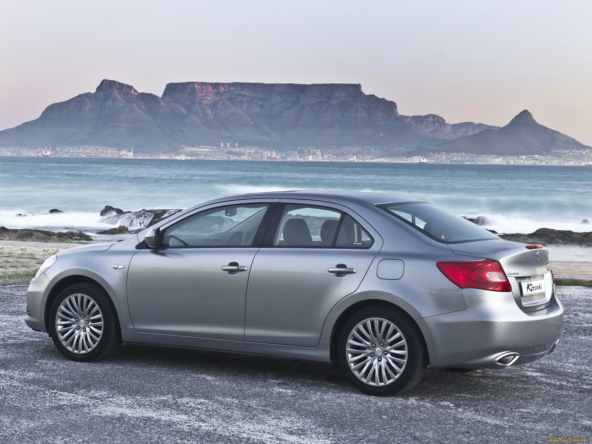 автомобили, suzuki, серый, za-spec, kizashi