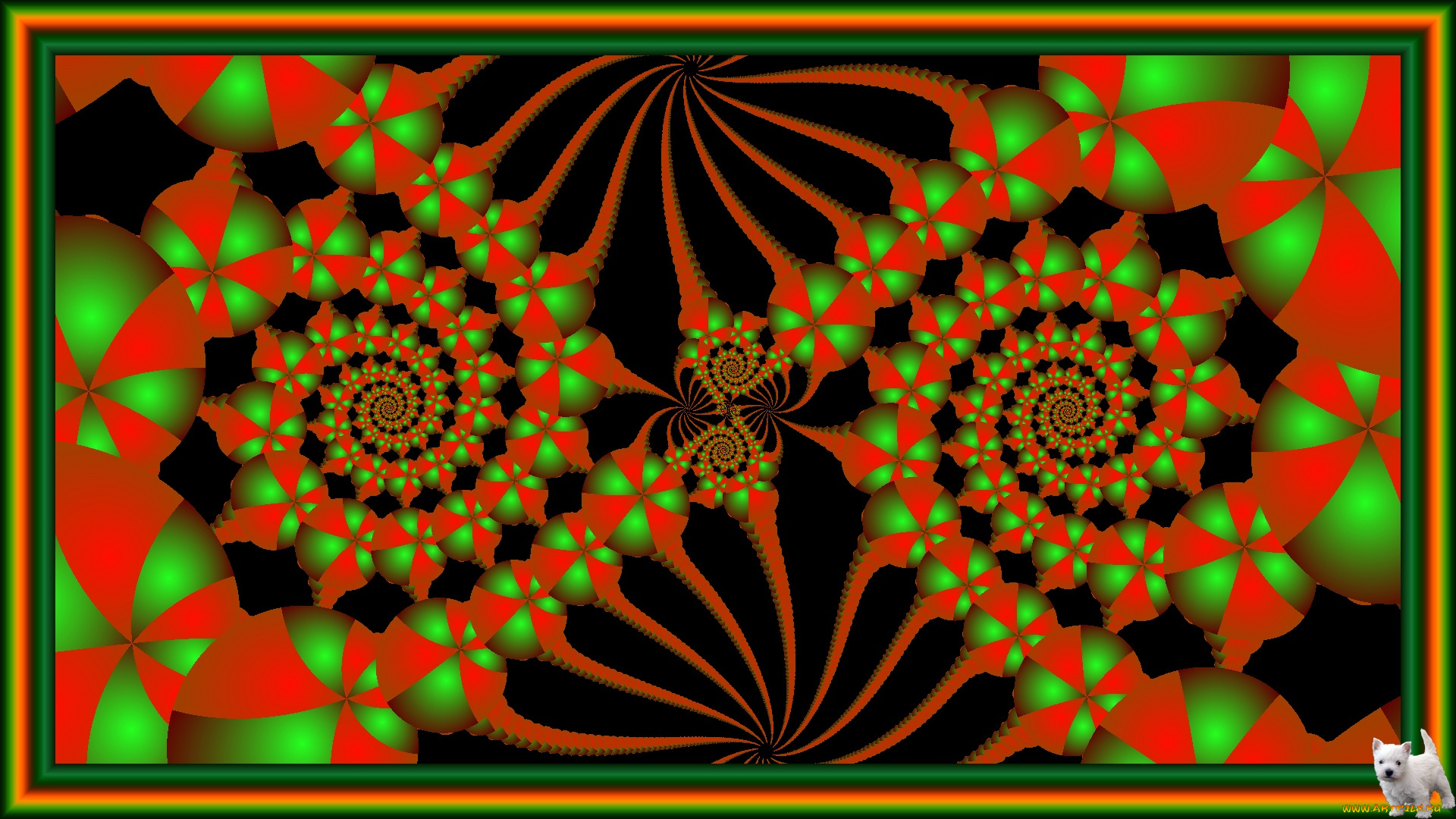 3д, графика, фракталы, , fractal, узор, фон, цвета