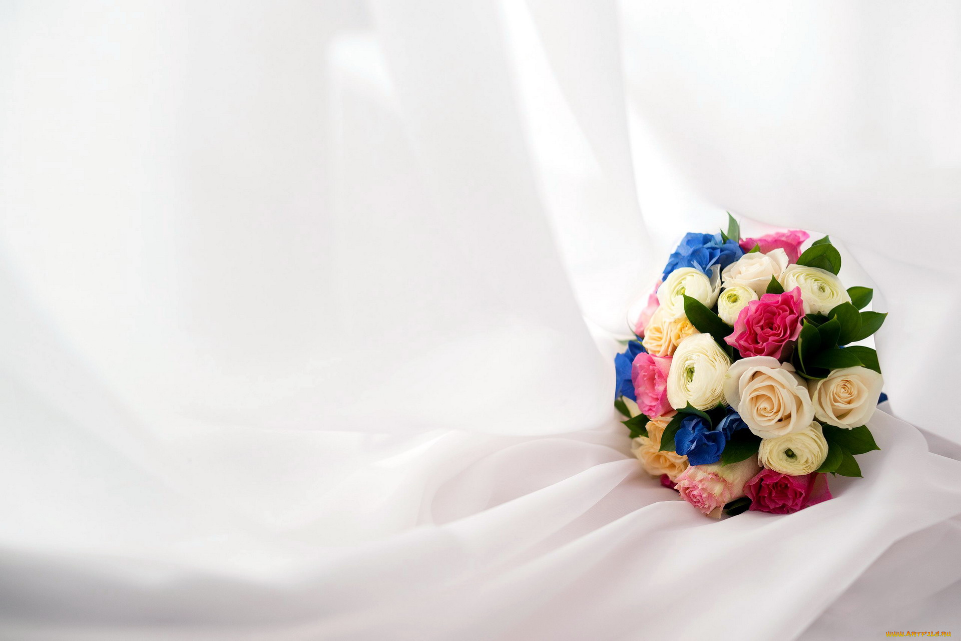 цветы, букеты, , композиции, розы, ранункулюс