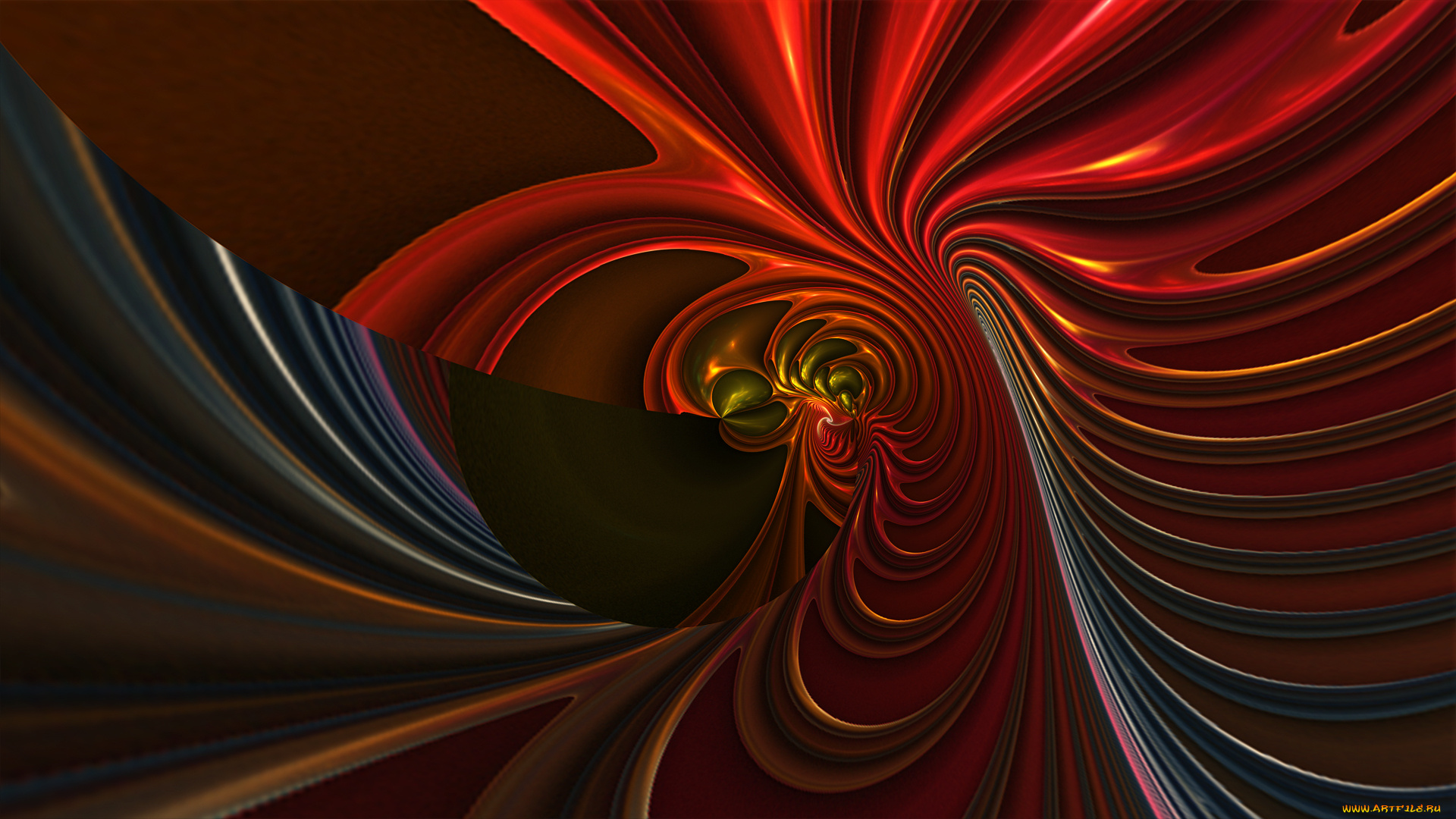 3д, графика, фракталы, , fractal, узор, фон, цвета