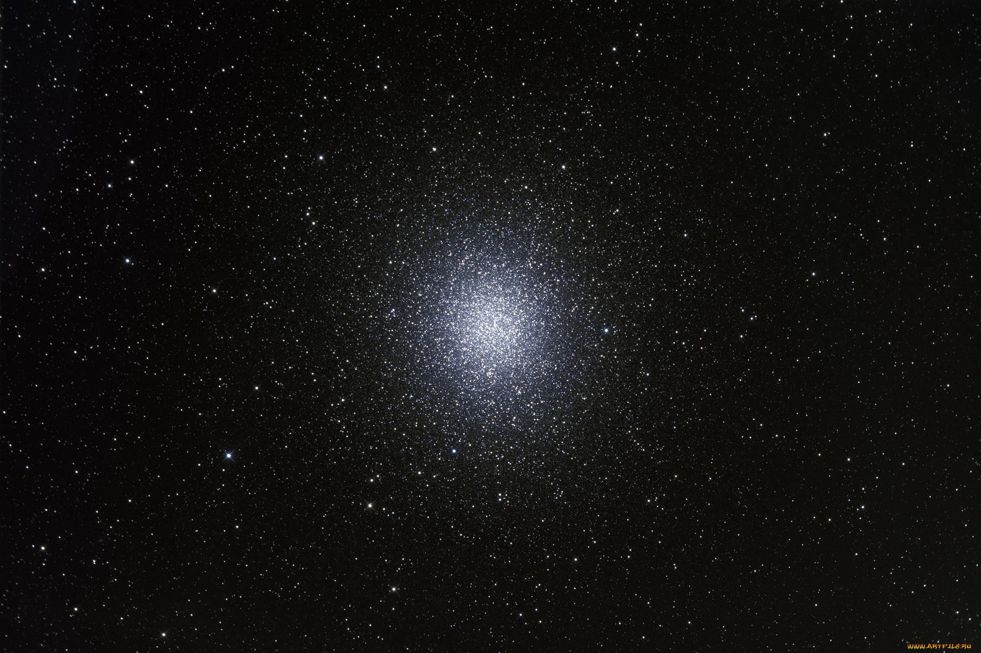 космос, звезды, созвездия, скопление, в, созвездии, центавр, omega, centaurus, шаровое, омега, центавра