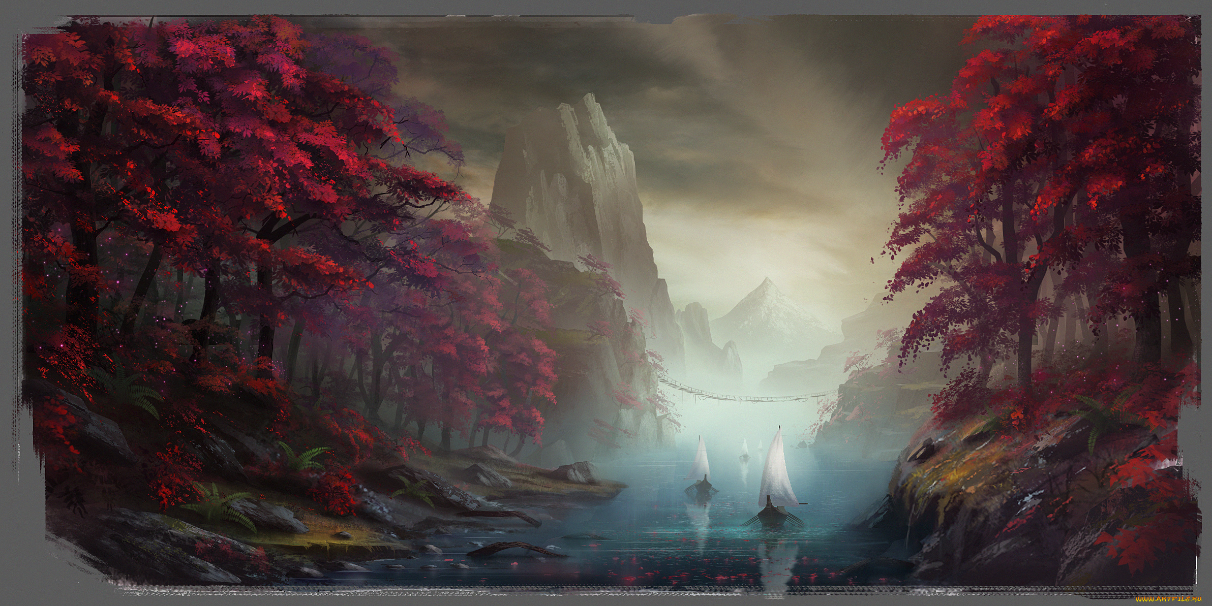 рисованное, природа