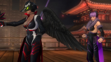 Картинка 3д+графика аниме+ anime ангел фон взгляд девушка поза