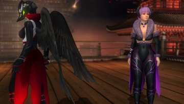 Картинка 3д+графика аниме+ anime девушка ангел поза фон взгляд