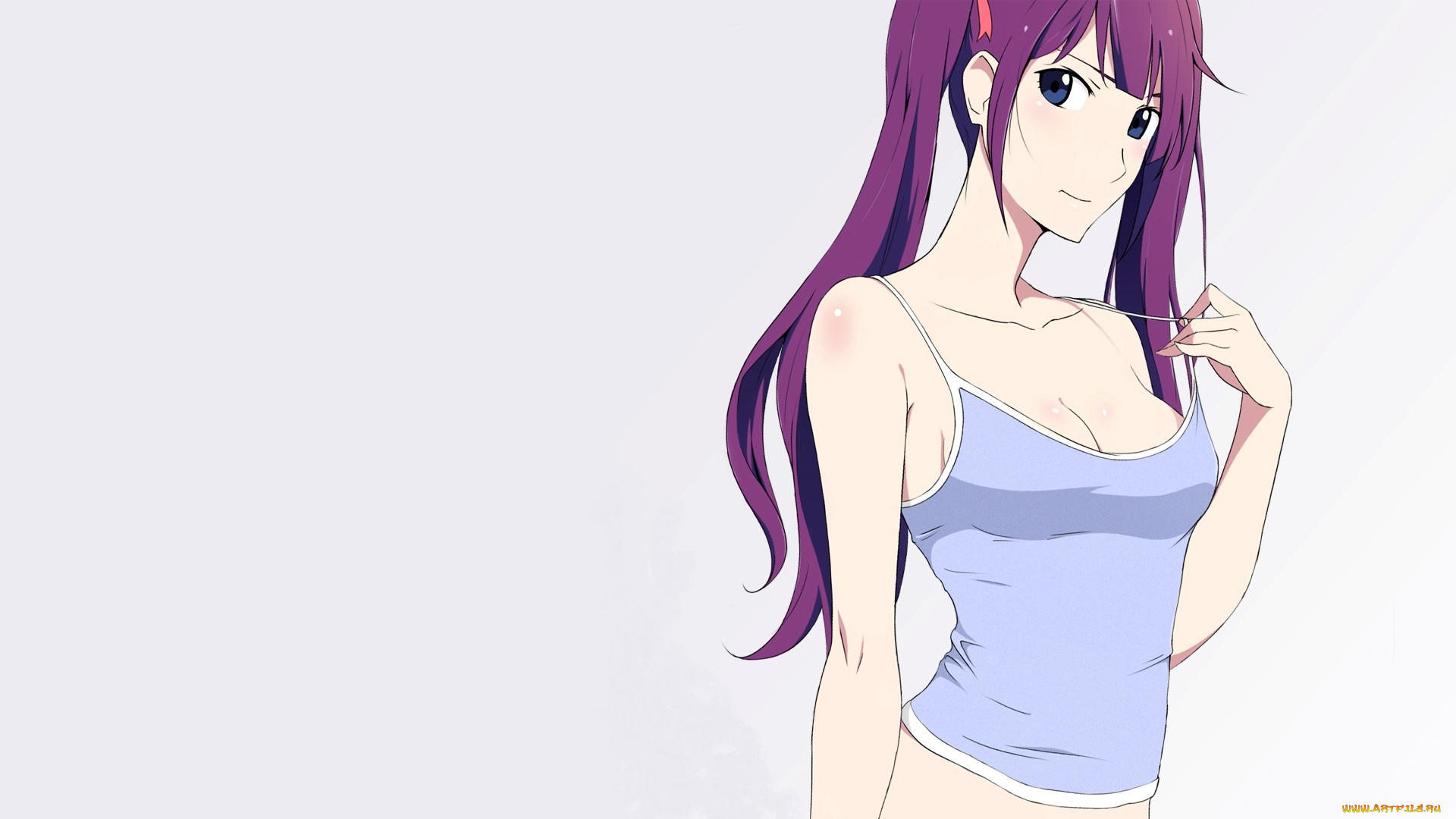 аниме, bakemonogatari, девушка