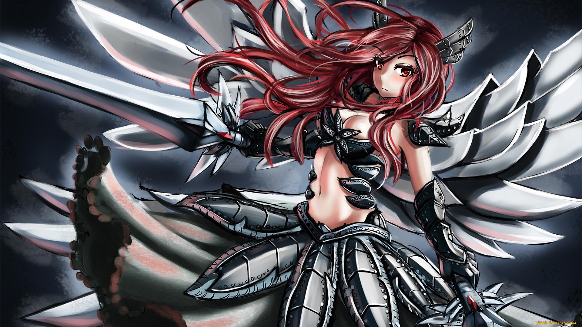 аниме, fairy, tail, эльза