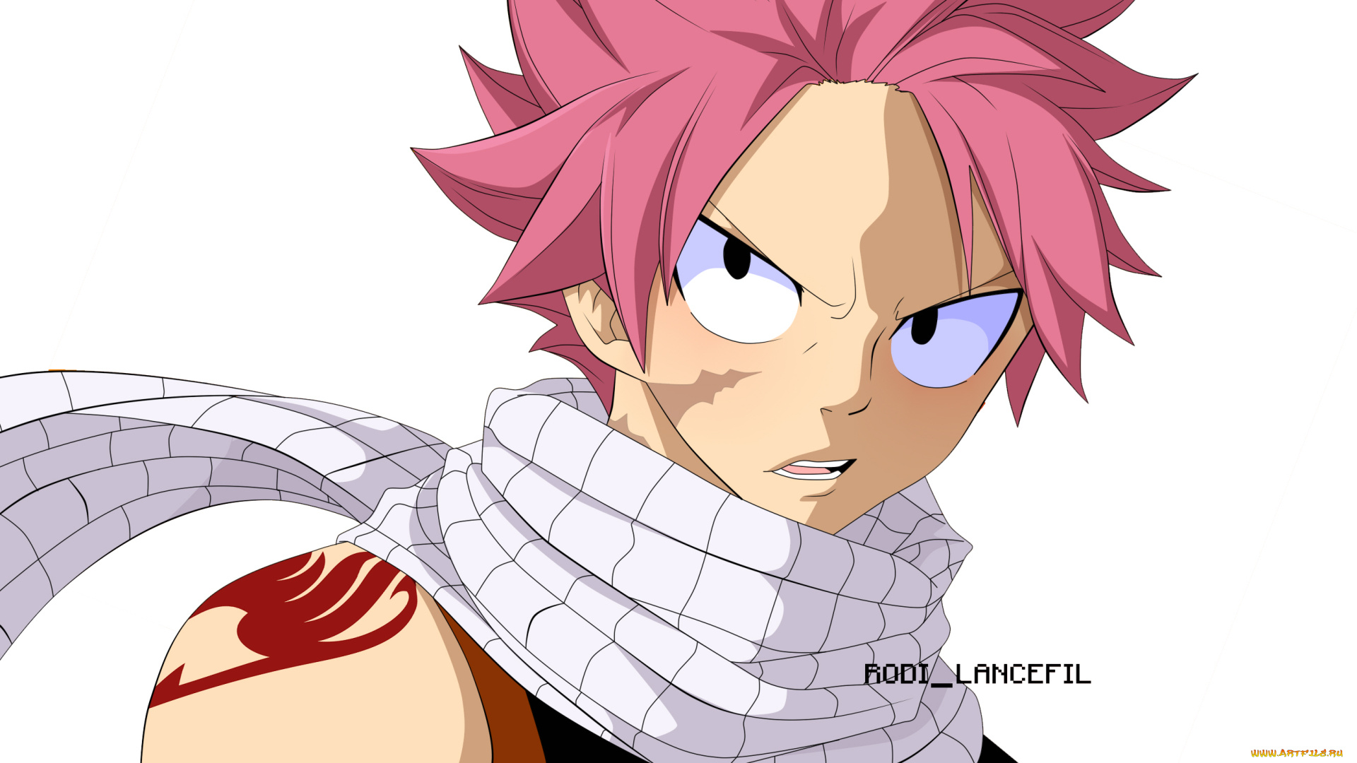 аниме, fairy, tail, нацу