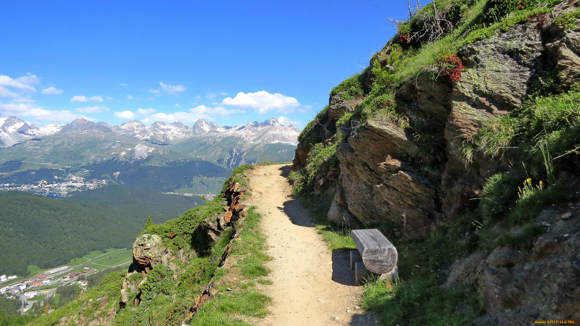 природа, горы, тропа