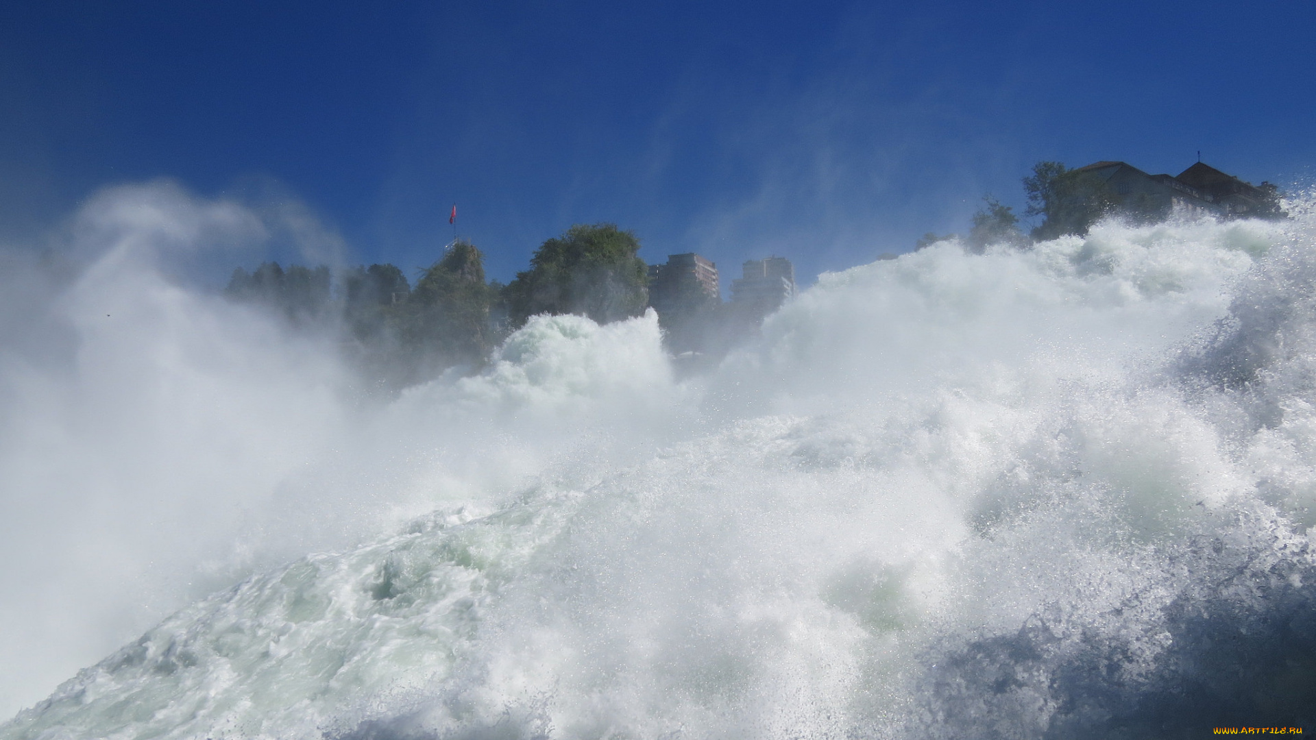 природа, реки, озера, камни, поток