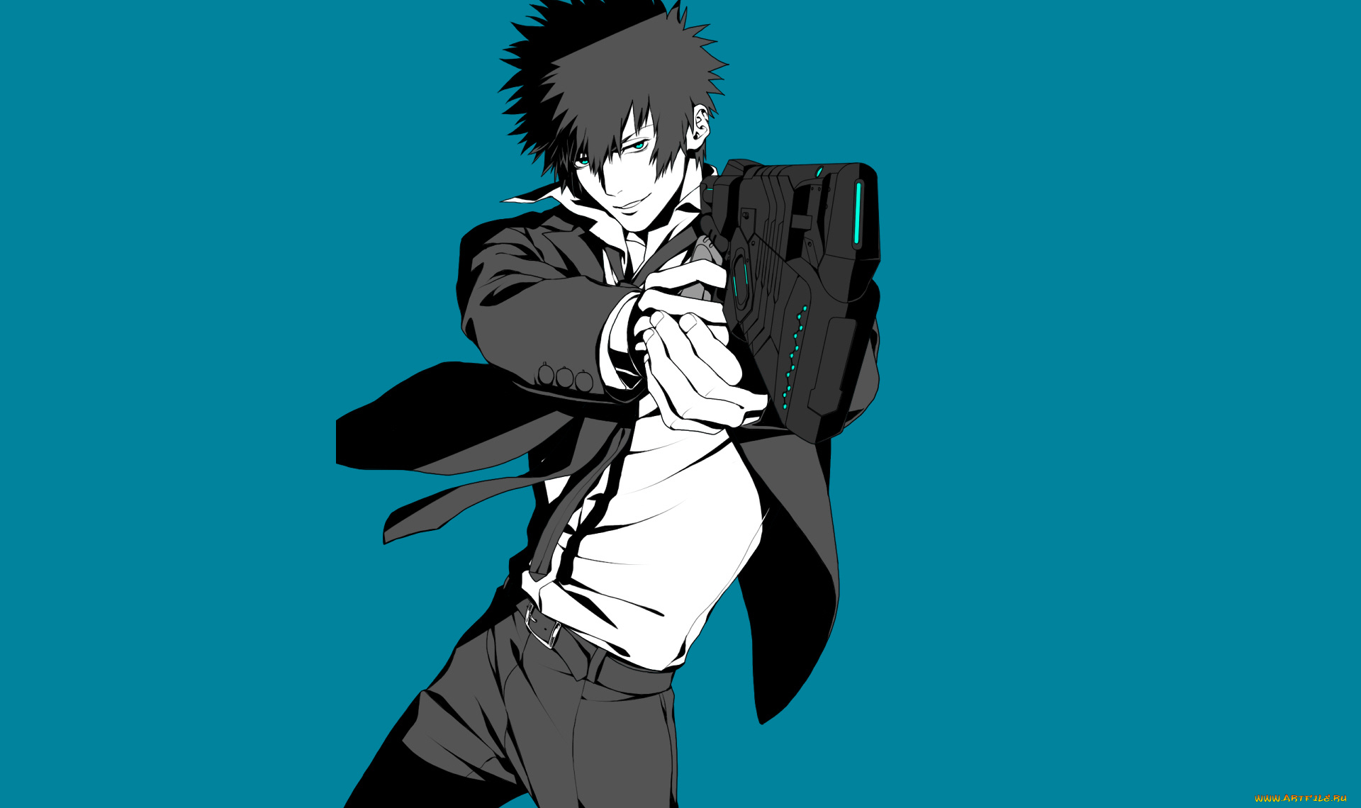 аниме, psycho-pass, парень