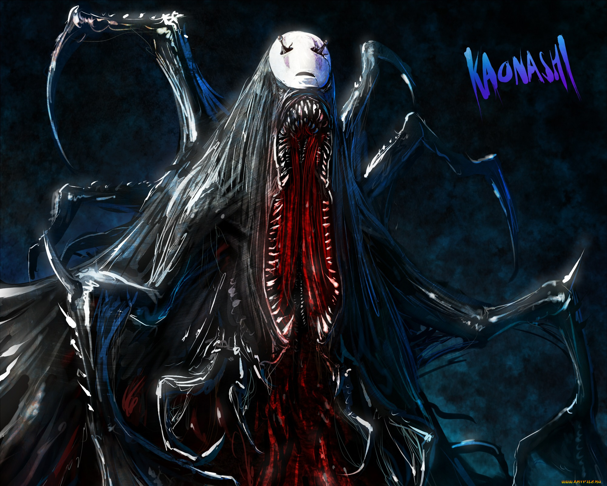 аниме, spirited, away, безликий