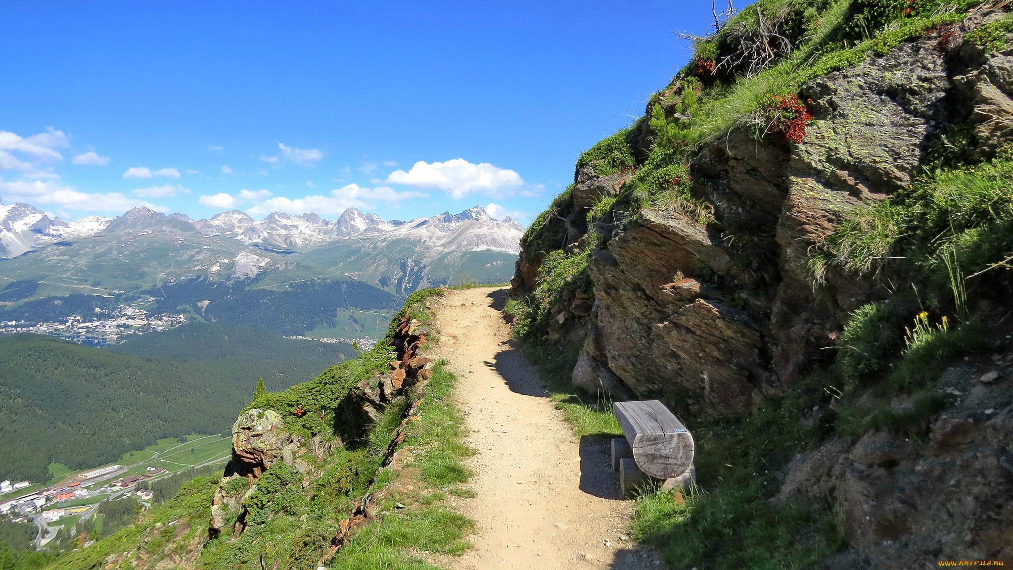 природа, горы, тропа