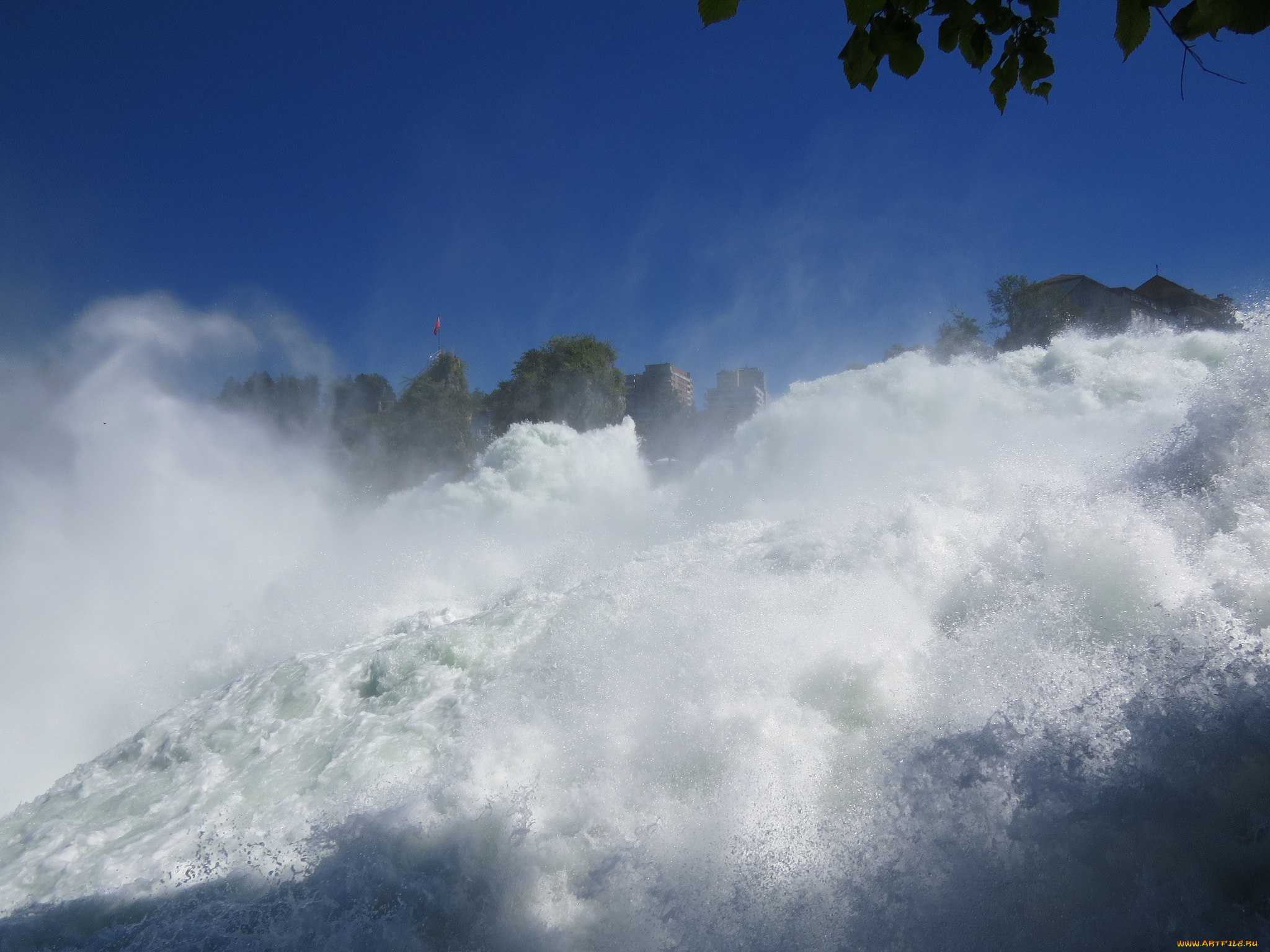 природа, реки, озера, камни, поток