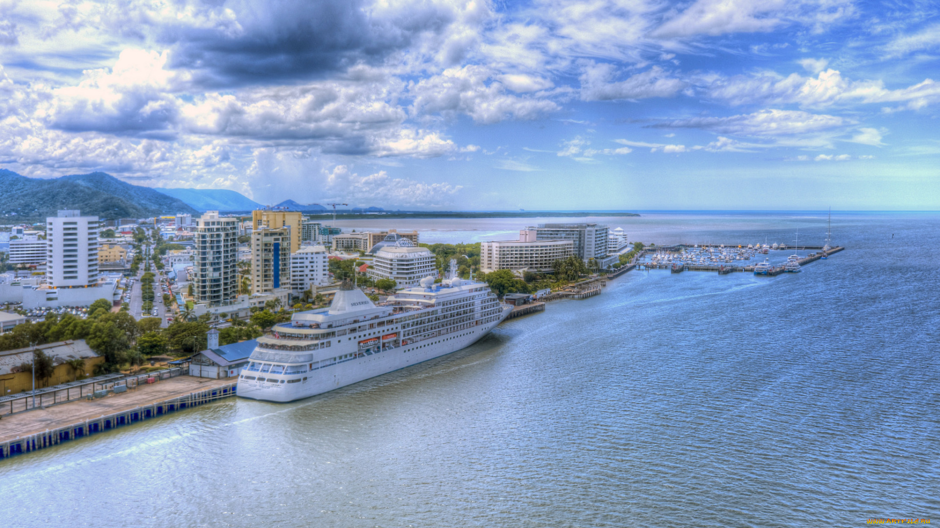 корабли, лайнеры, круиз, лайнер