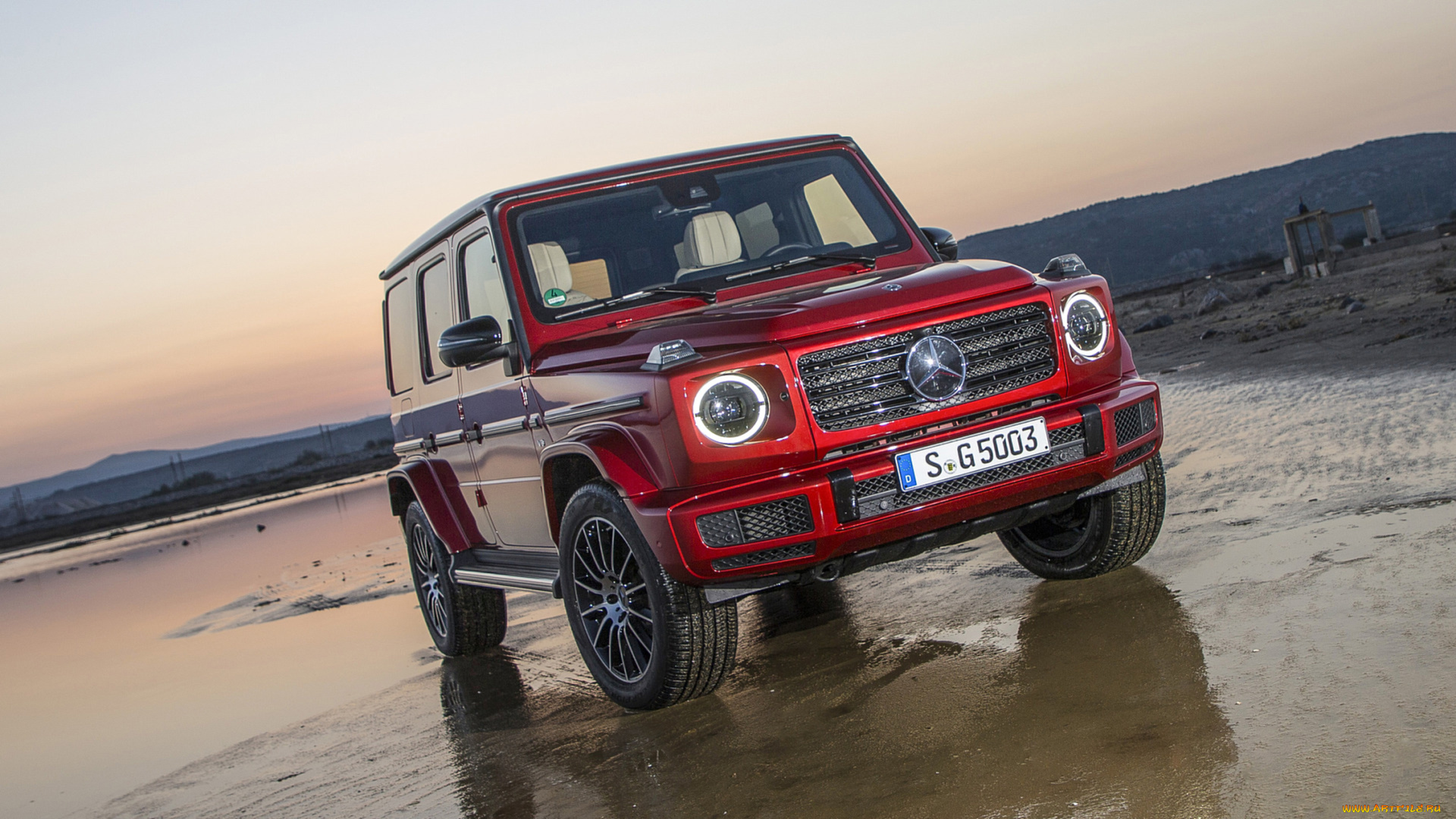 mercedes-benz, g-class, g550, 2019, автомобили, mercedes-benz, g550, g-class, red, 2019