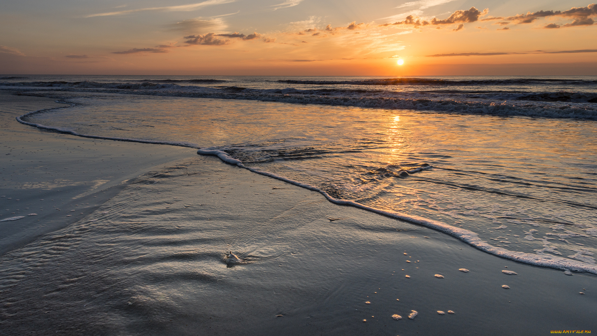 природа, восходы, закаты, простор