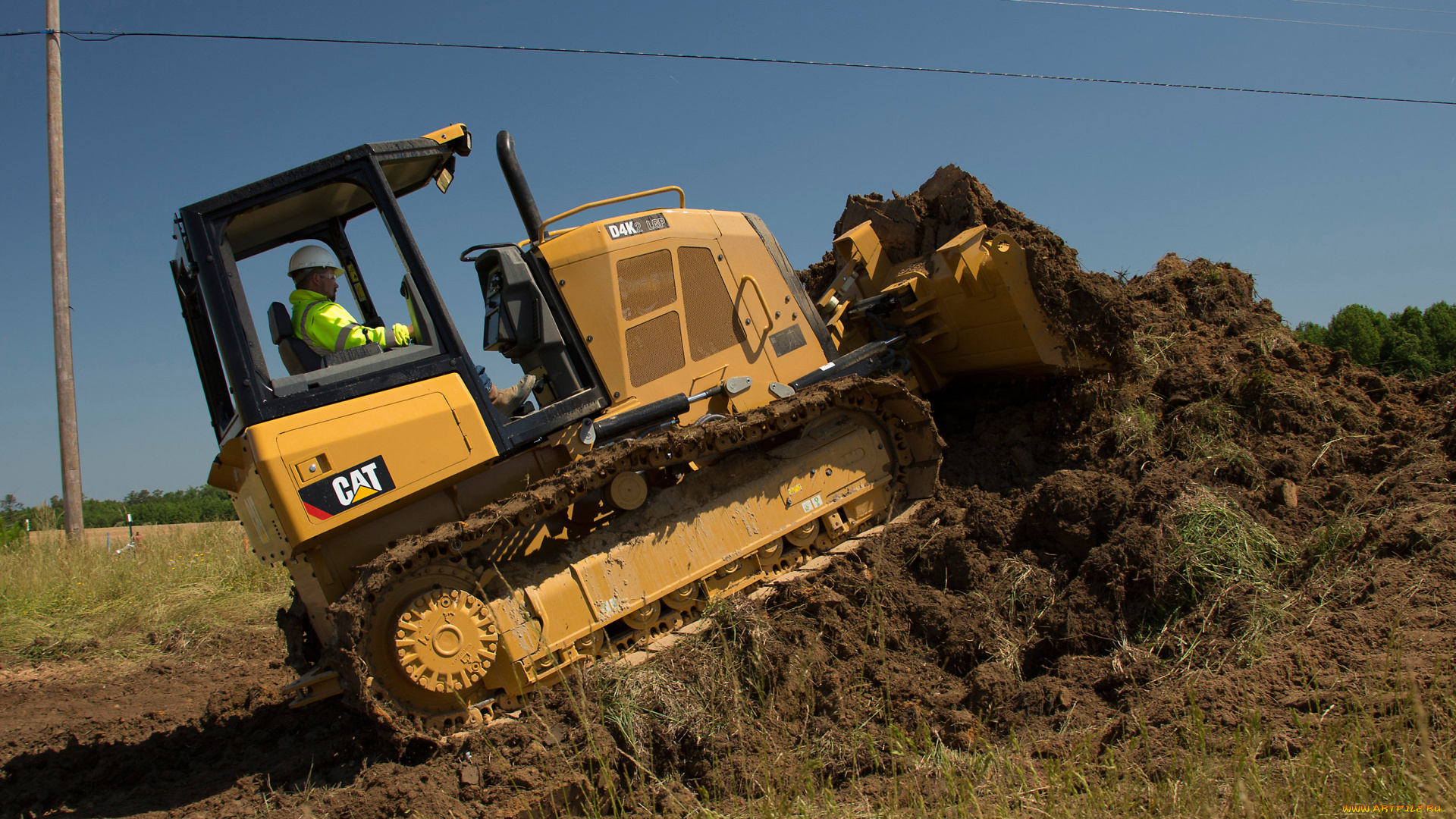 техника, бульдозеры, caterpillar