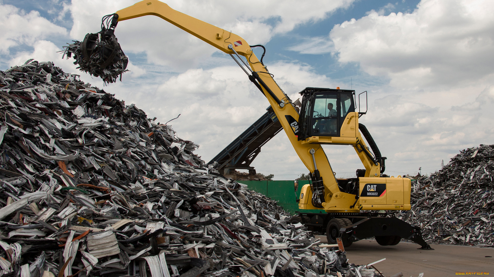 техника, экскаваторы, caterpillar
