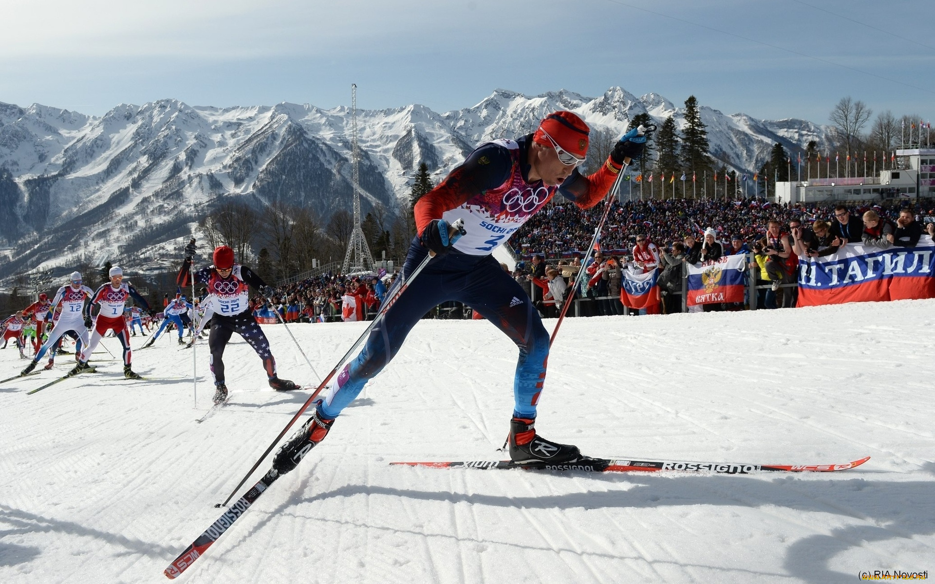 спорт, лыжный, спорт, лыжи