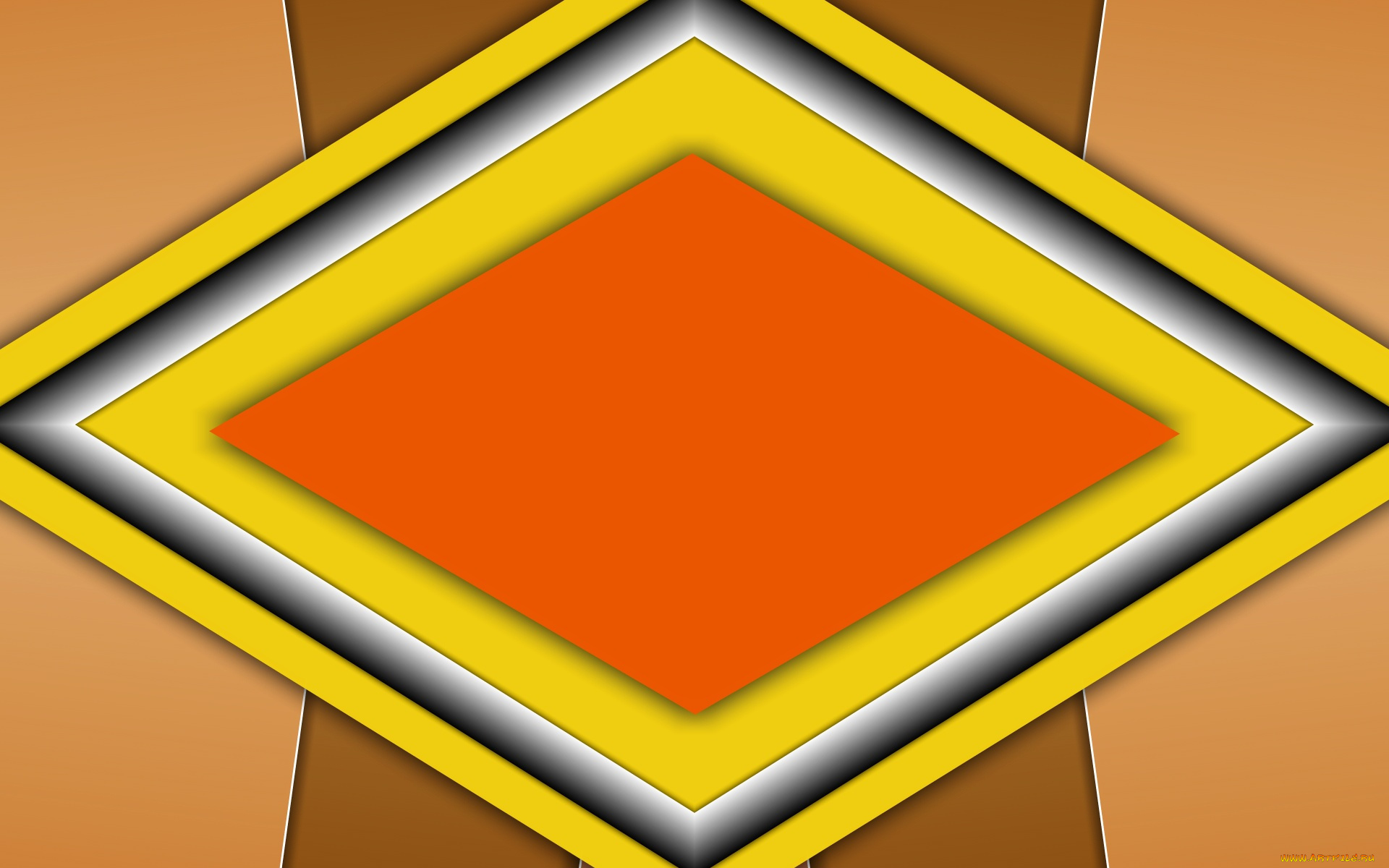 векторная, графика, графика, , graphics, тени, слои, ромбы