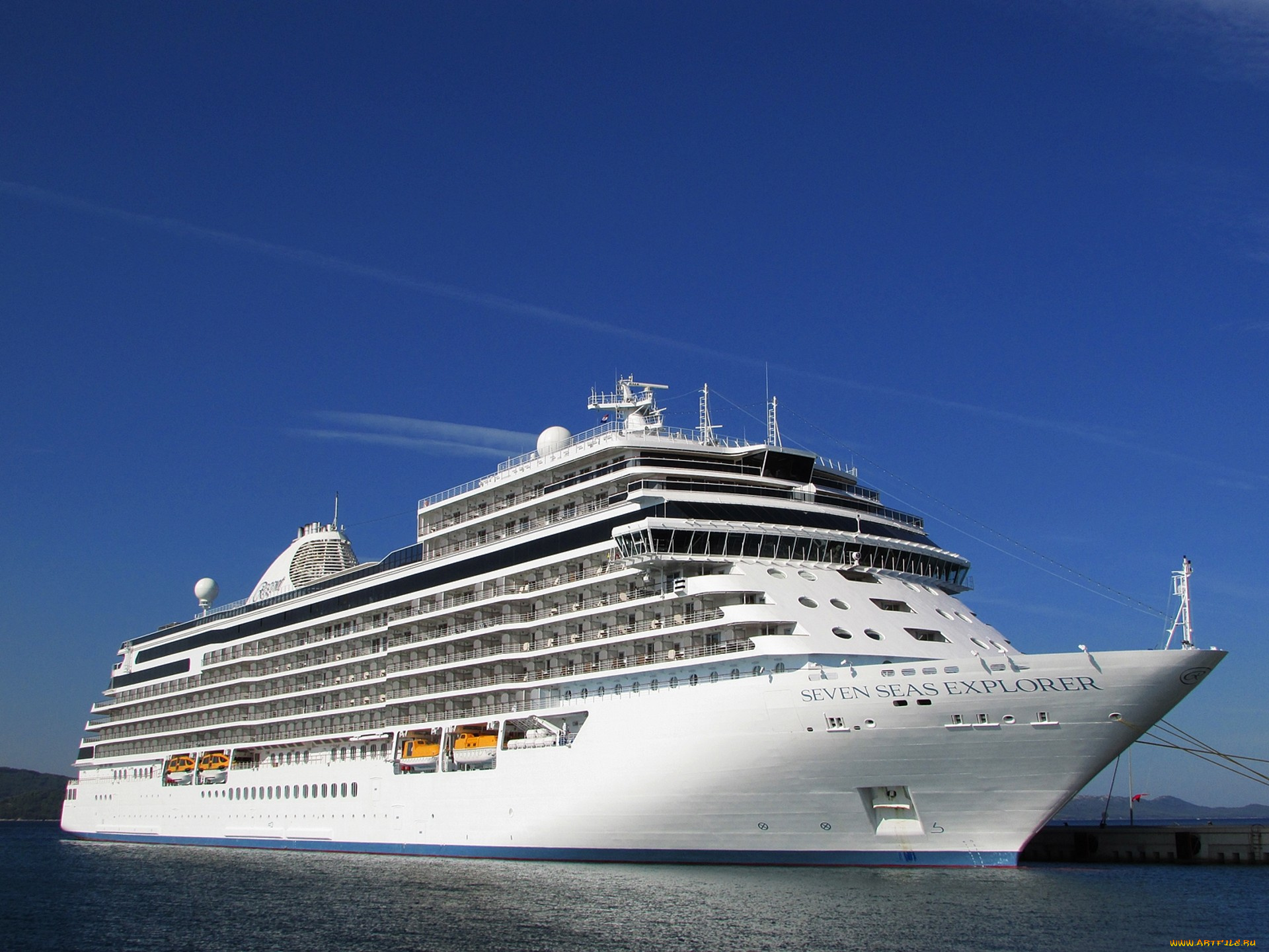 seven, seas, explorer, корабли, лайнеры, круиз, лайнер