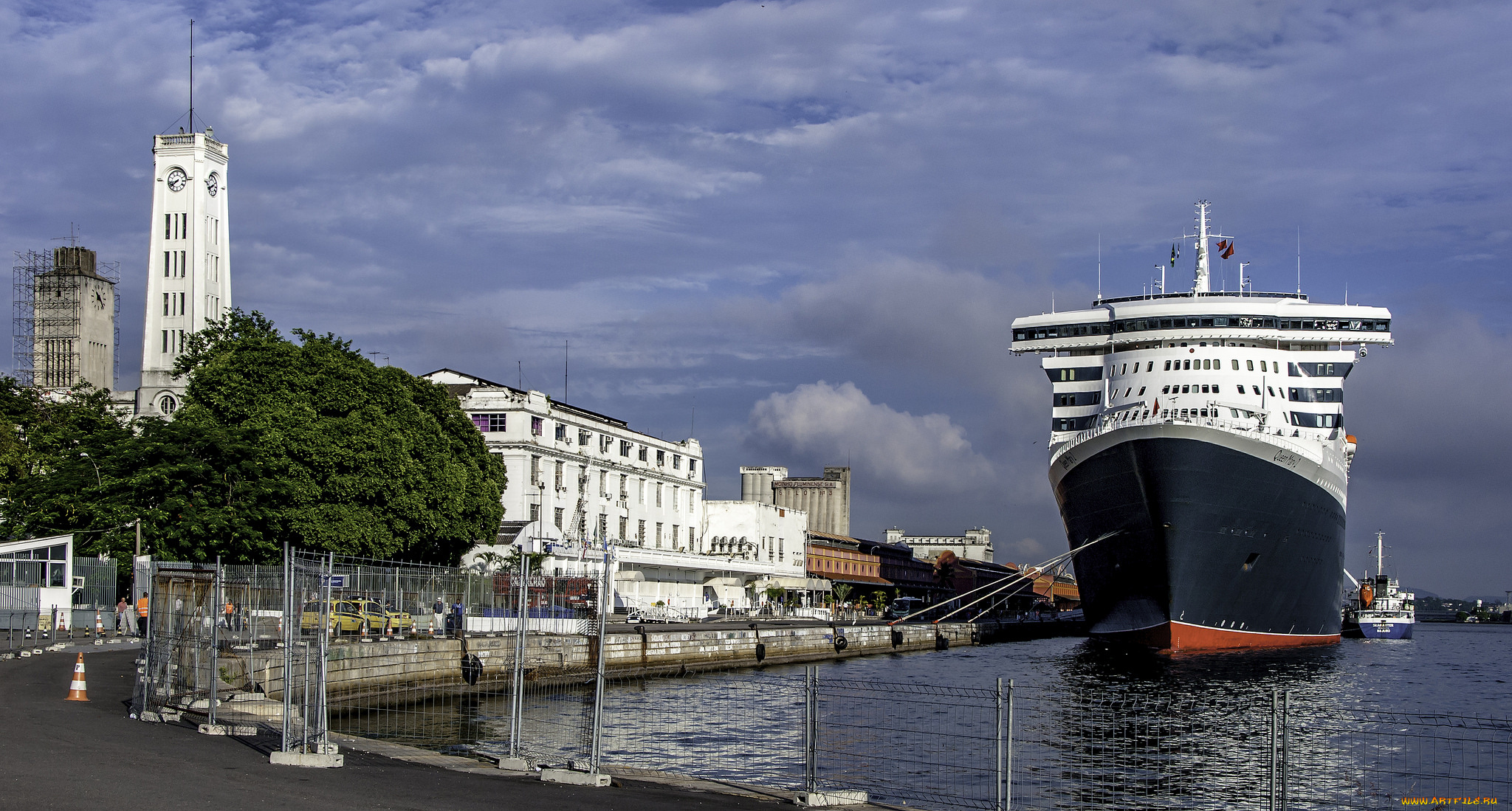queen, mary, 2, корабли, лайнеры, лайнер, круиз