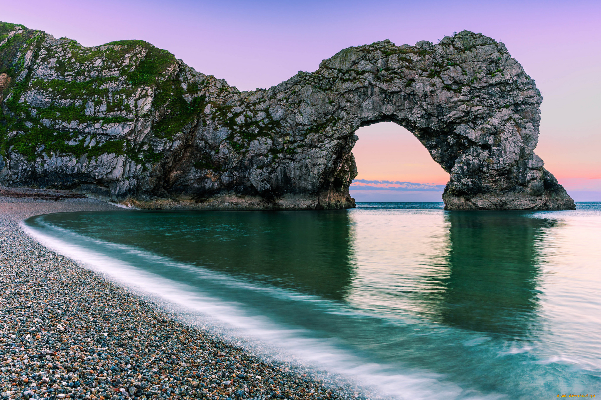 природа, побережье, простор