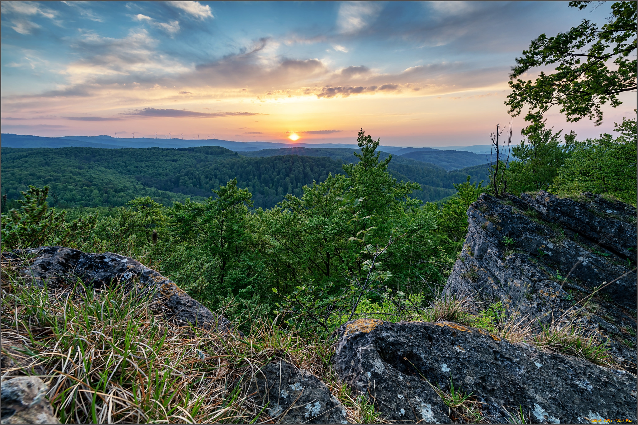 природа, восходы, закаты, простор
