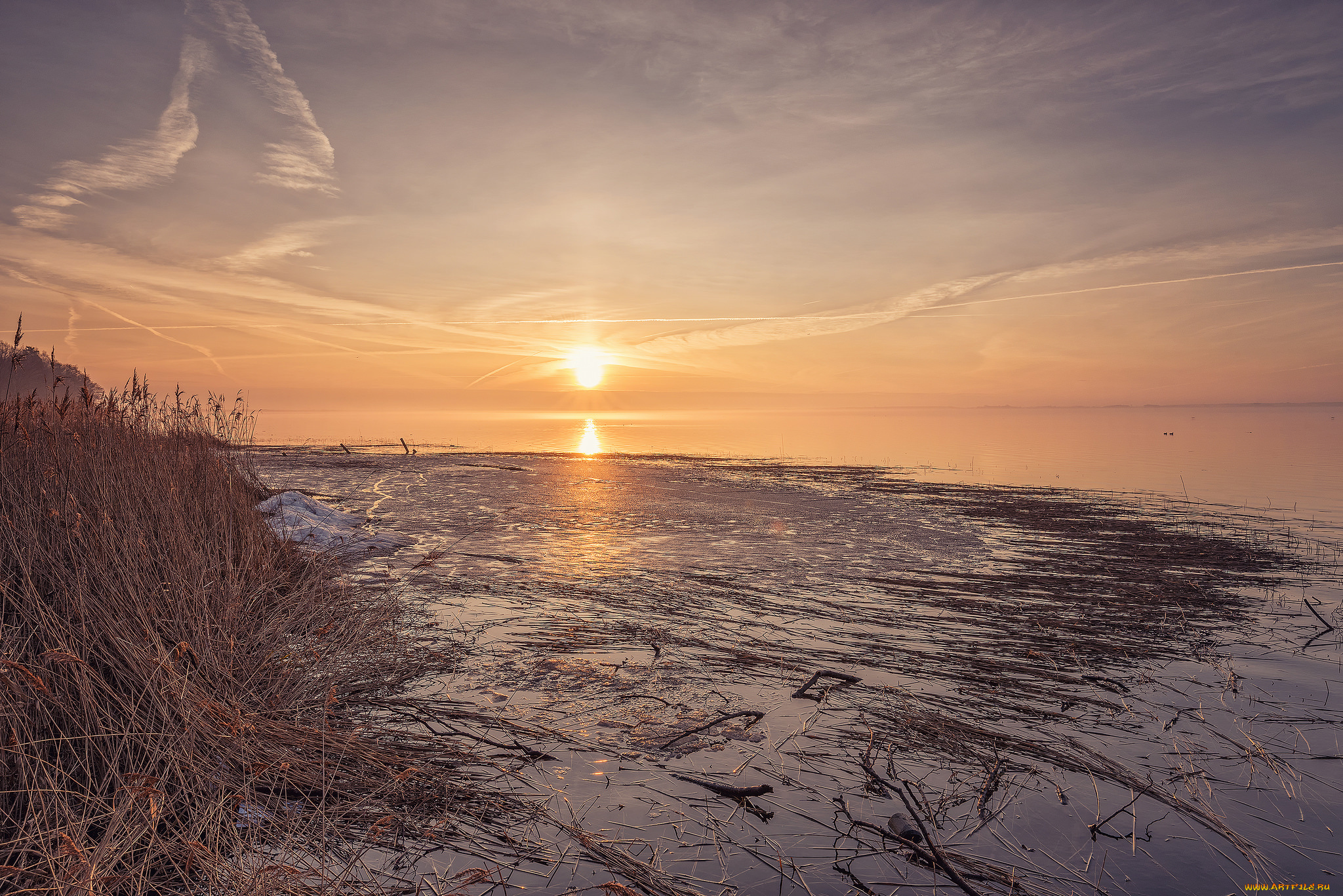 природа, восходы, закаты, простор