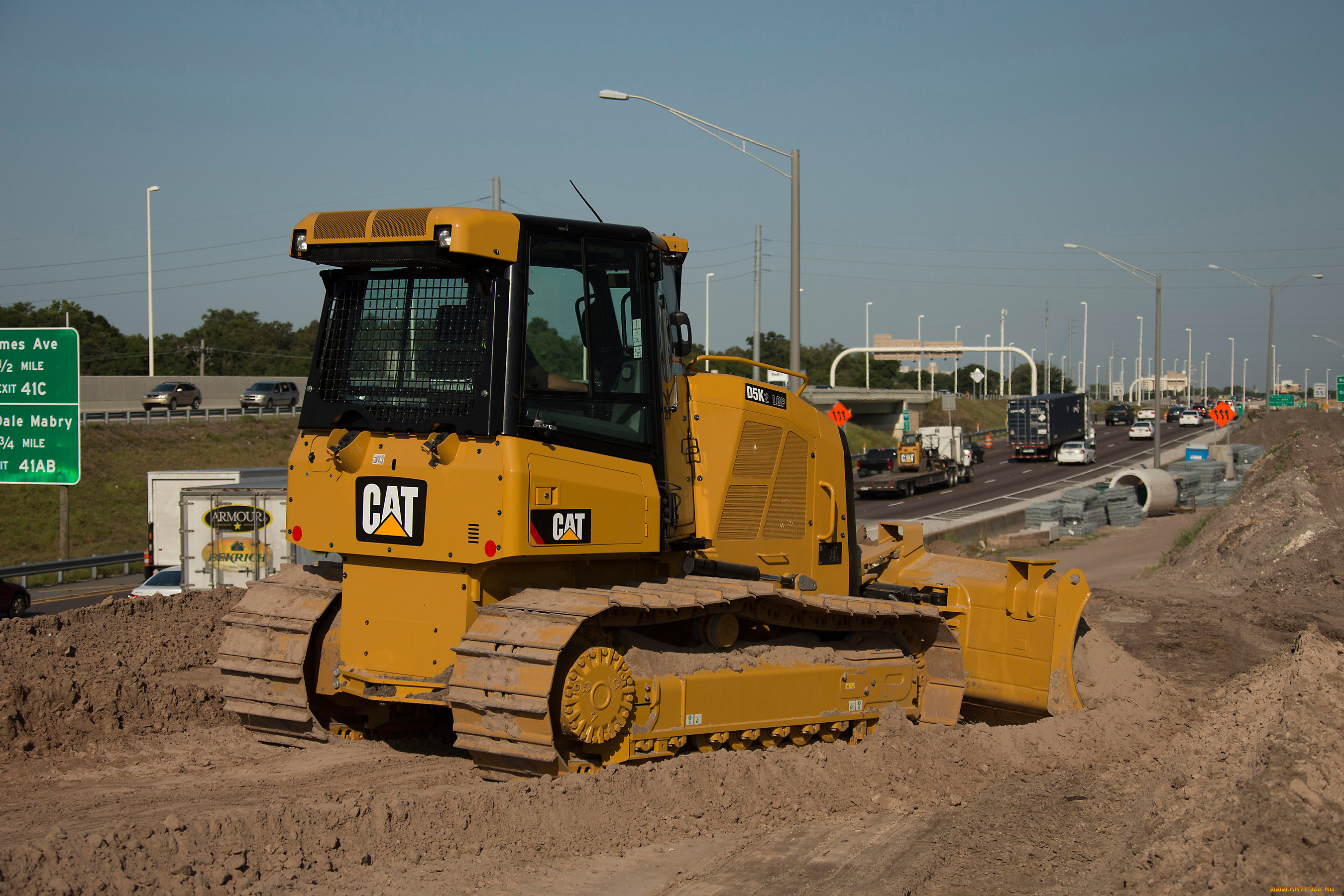 техника, бульдозеры, caterpillar