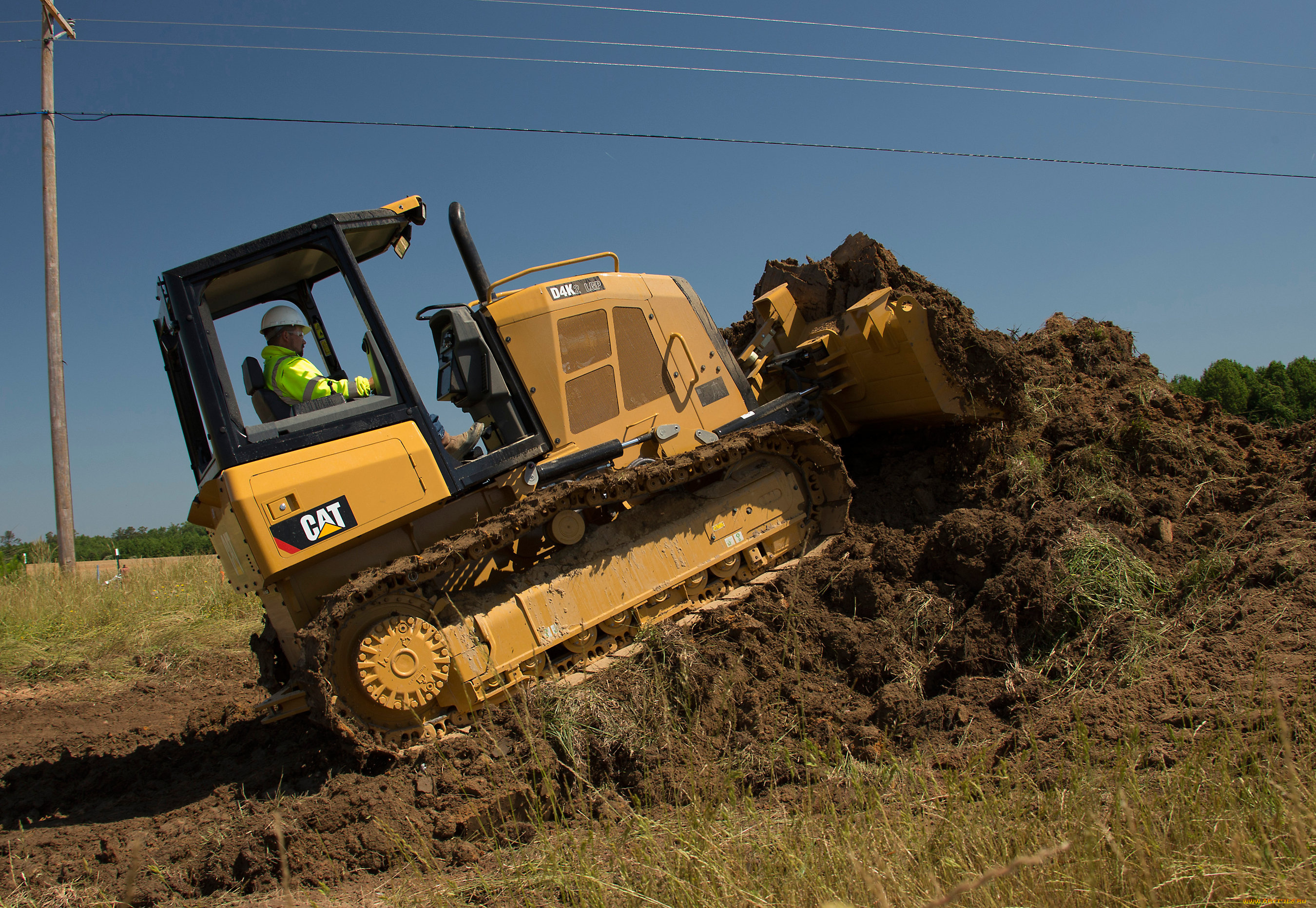 техника, бульдозеры, caterpillar