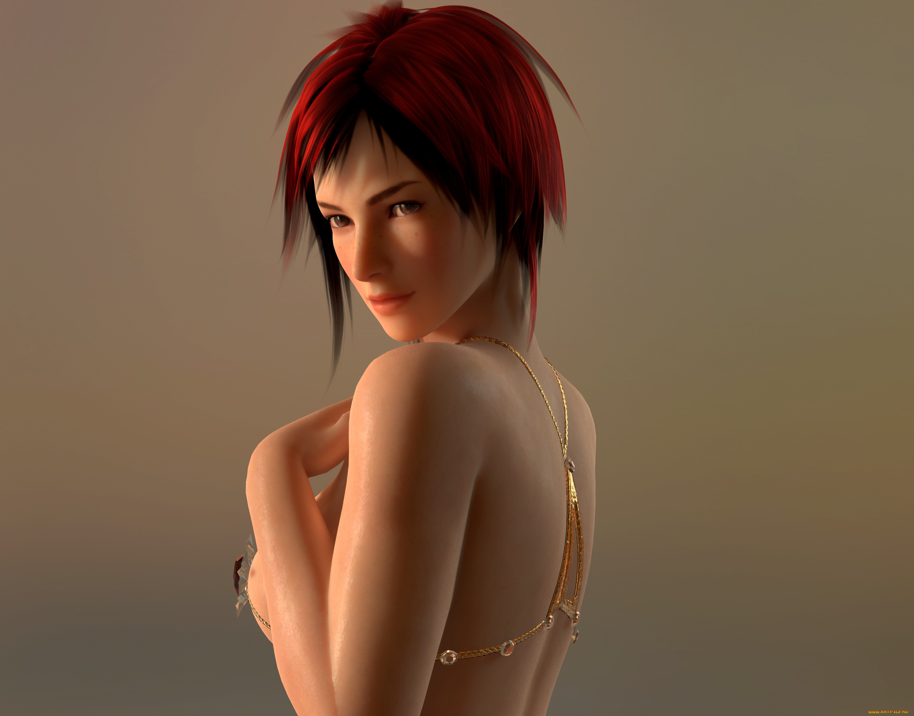 3д, графика, люди, , people, девушка, взгляд, фон