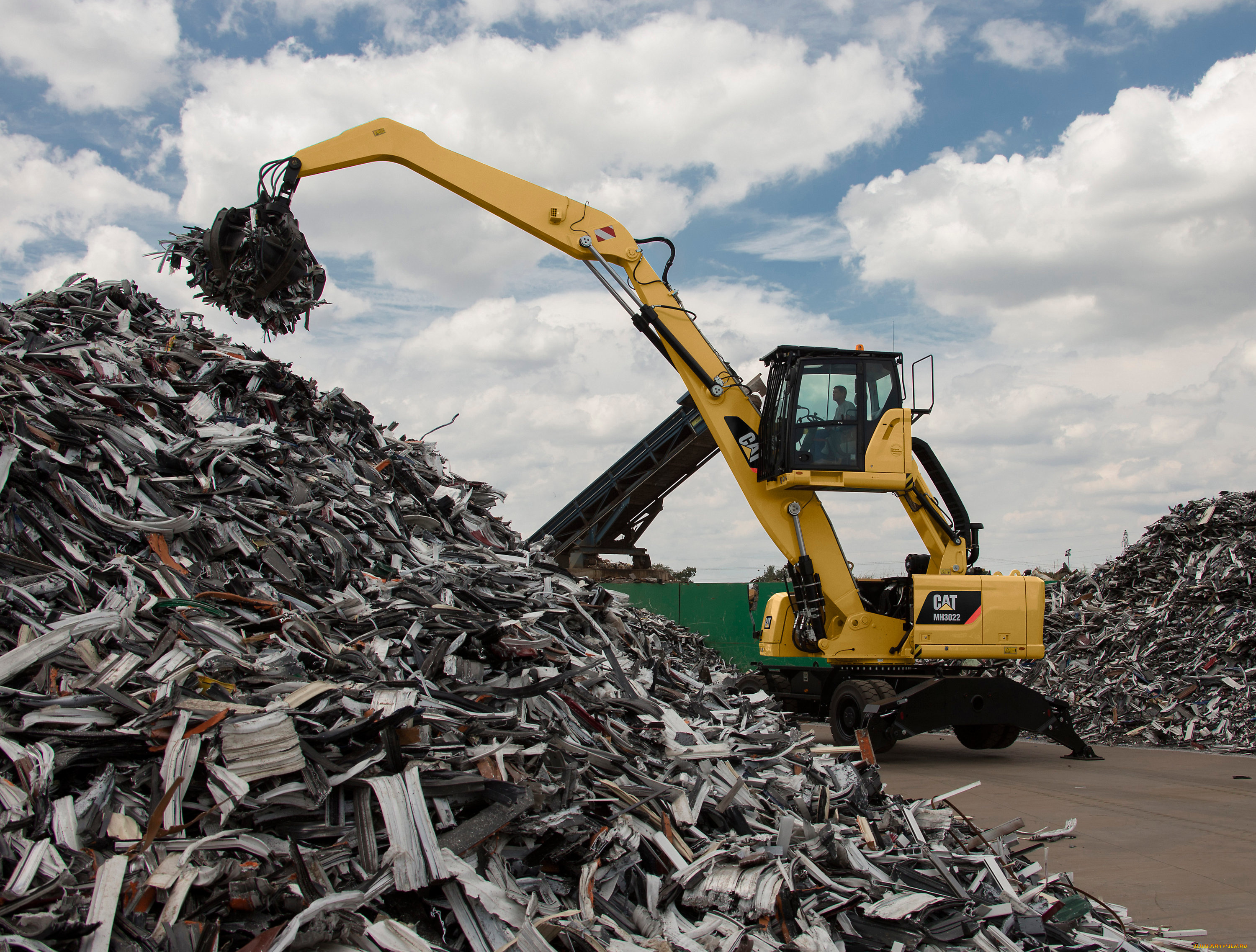 техника, экскаваторы, caterpillar