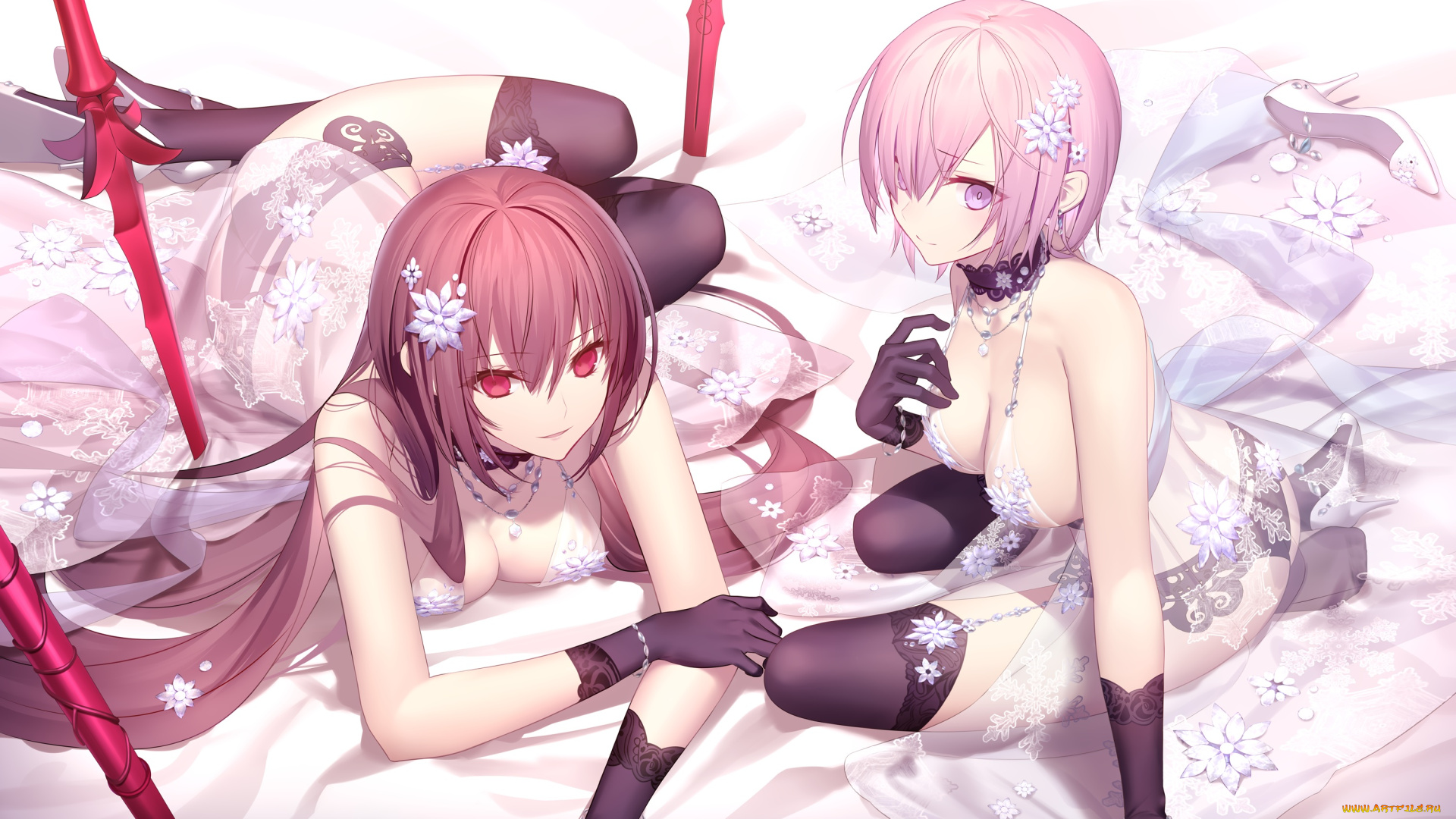 аниме, fate, stay, night, , grand, order, , apocrypha, девушки