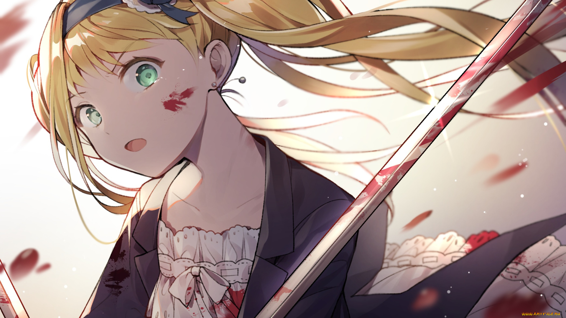 аниме, kuroshitsuji, элизабет