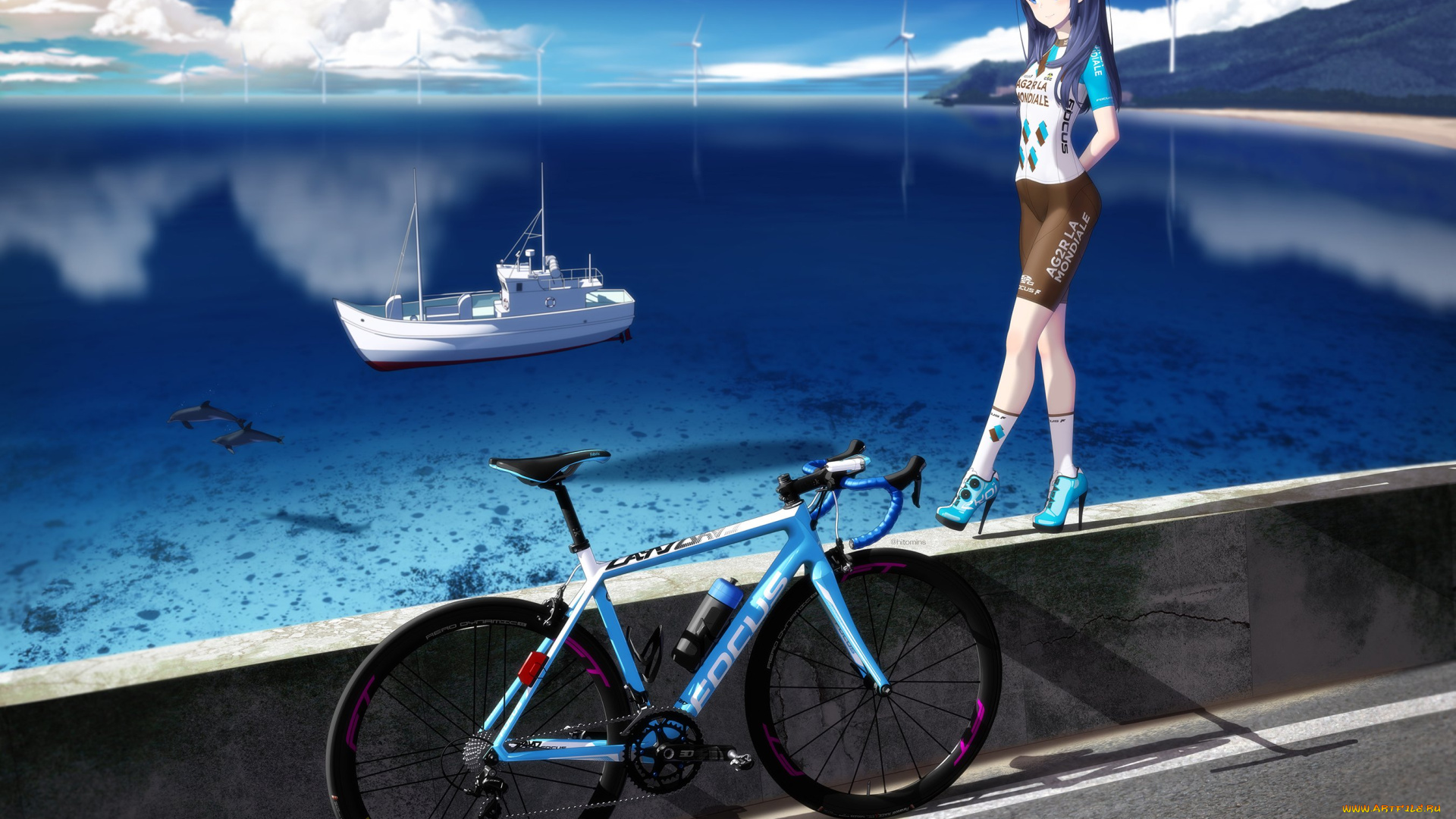 аниме, оружие, , техника, , технологии, девушка