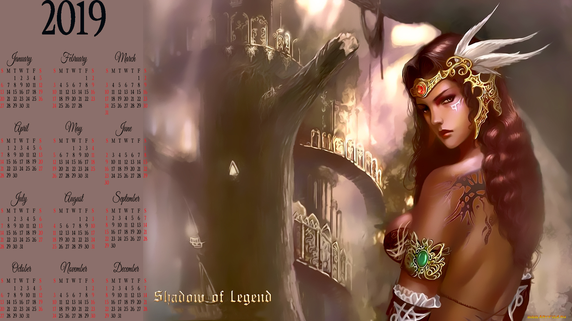 календари, видеоигры, украшение, взгляд, тату, девушка, узор