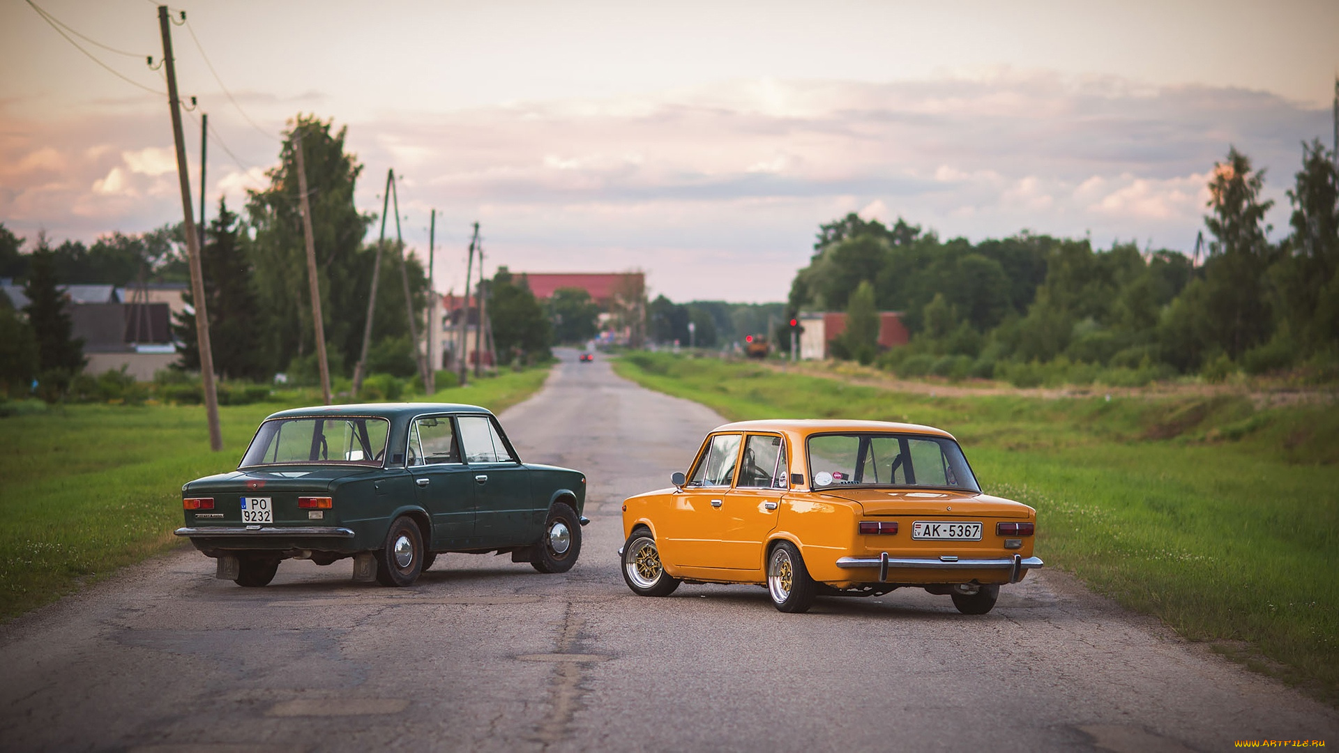 автомобили, ваз, две, копейки