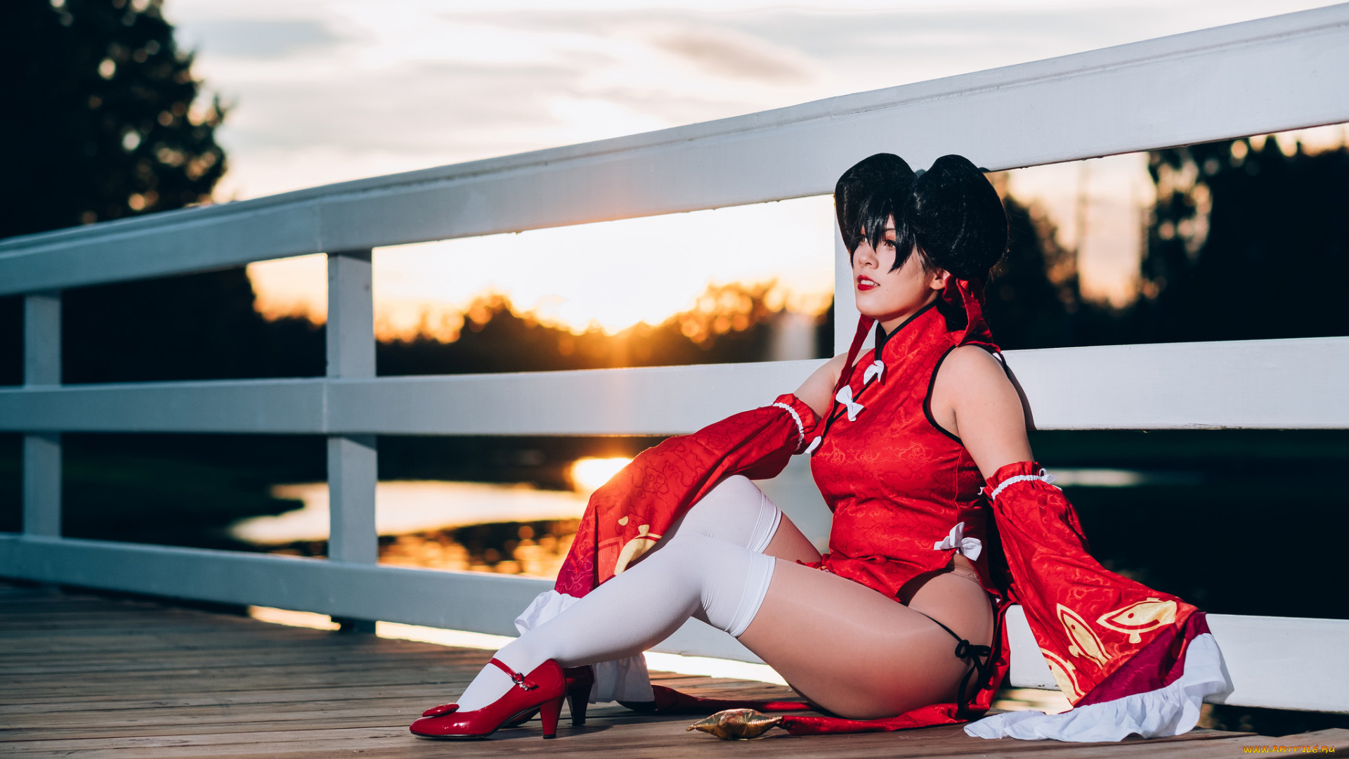 девушки, -, креатив, , косплей, косплей, cosplay