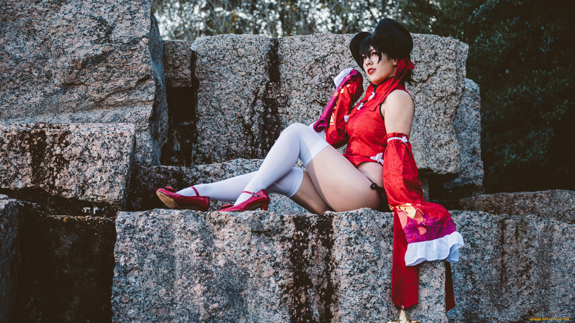 девушки, -, креатив, , косплей, косплей, cosplay