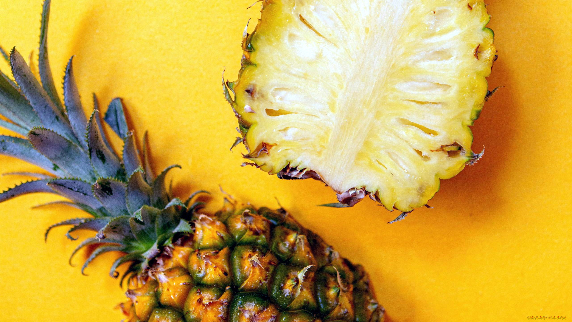 еда, ананас, фрукт, экзотика