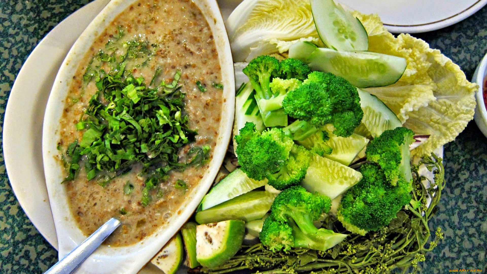 еда, первые, блюда, камбоджийская, кухня, суп