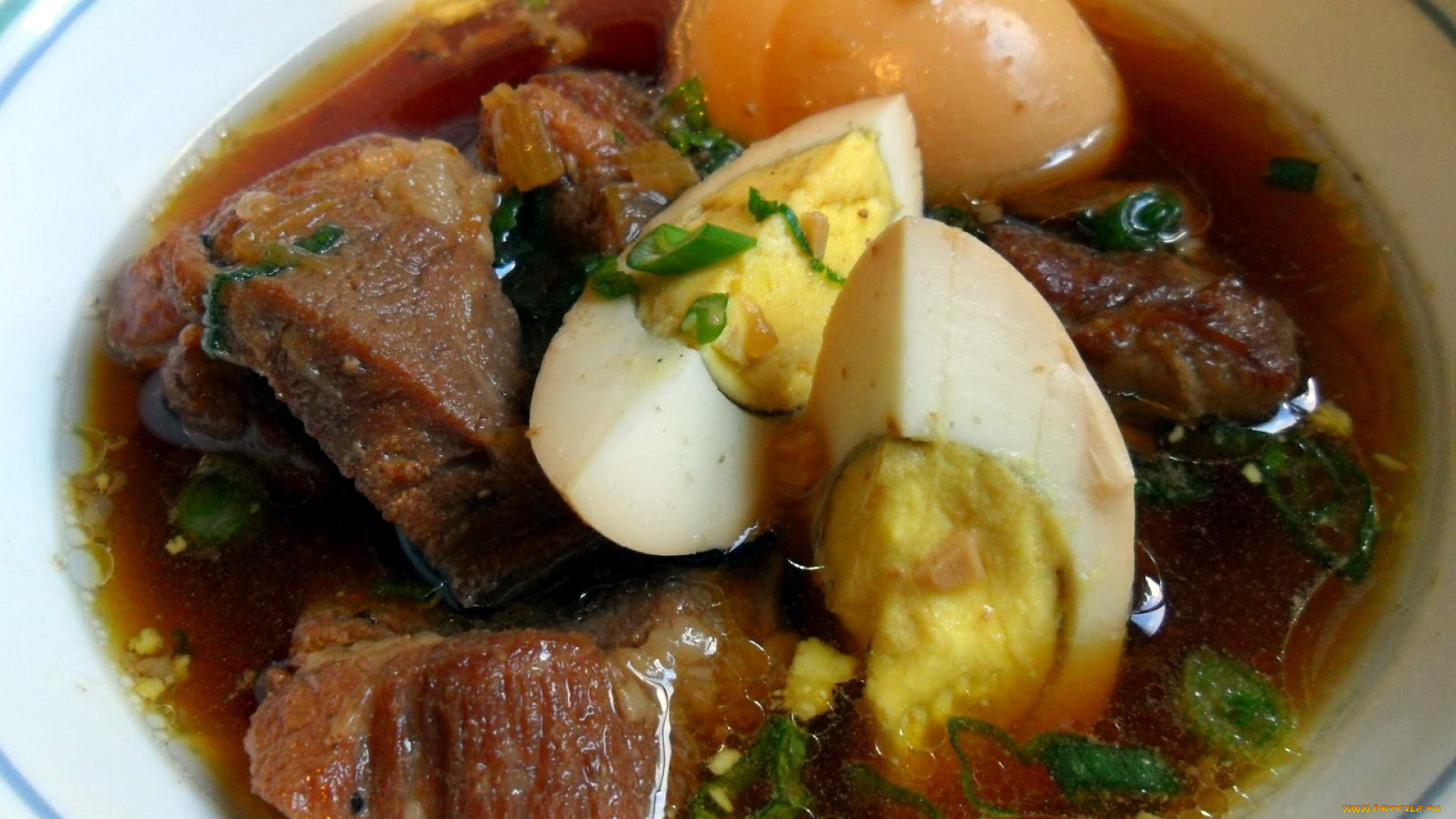 еда, первые, блюда, вьетнамская, кухня, суп, мясной