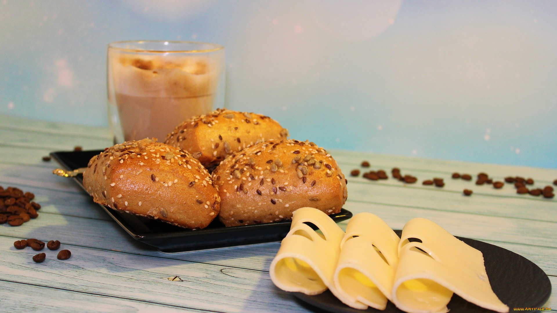 еда, разное, кофе, рулон, завтрак, кафе, кофеин